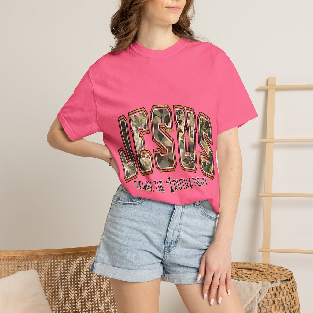 Jesus Camo Graphic Tee
