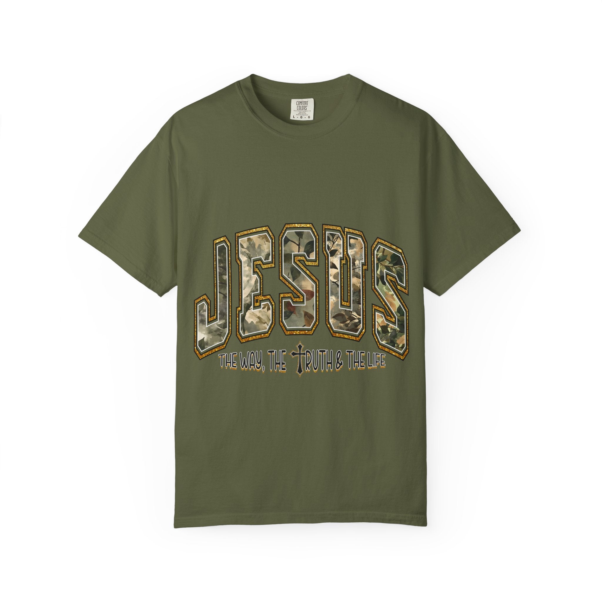 Jesus Camo Graphic Tee