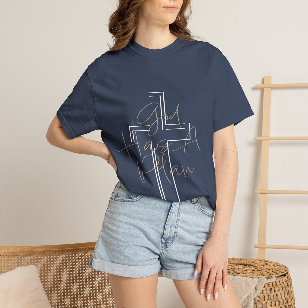 Faith Cross T‑Shirt — All Things Possible Inspirational Christian Tee