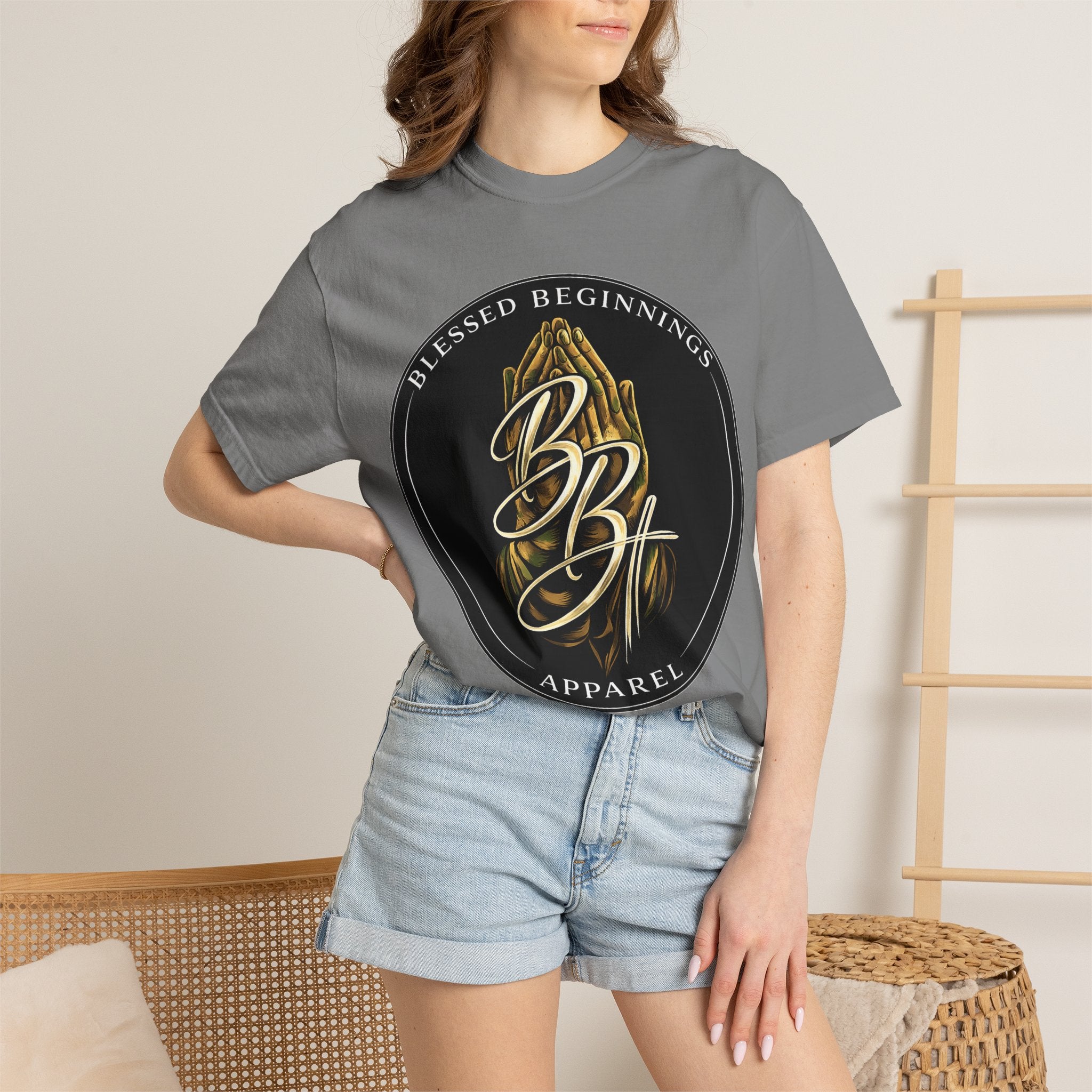 Blessed Beginnings Praying Hands T-Shirt