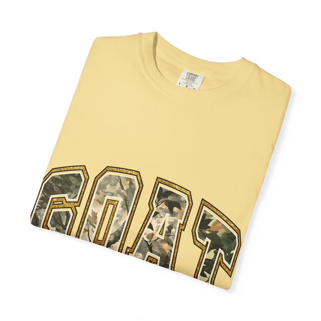 GOAT "God Over All Things" Camo Graphic T-Shirt
