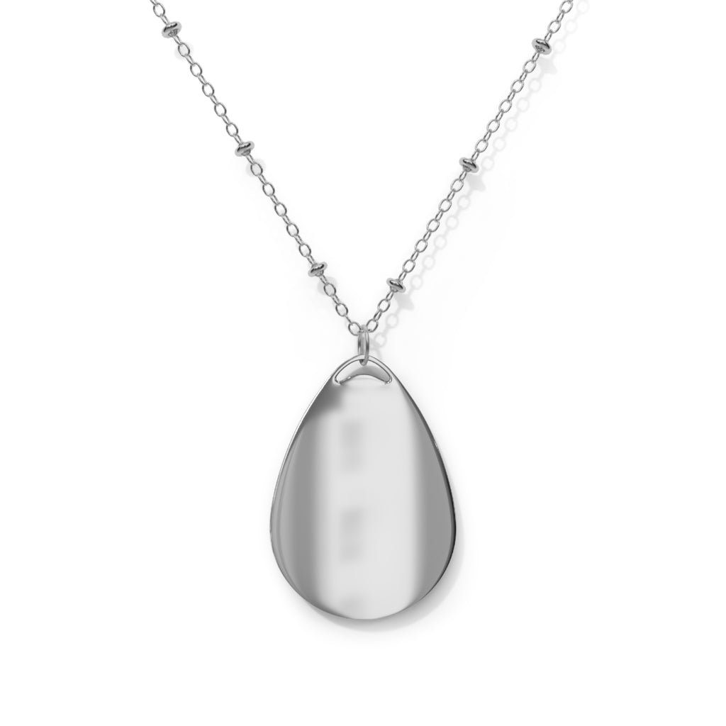 BBA Oval Pendant Necklace