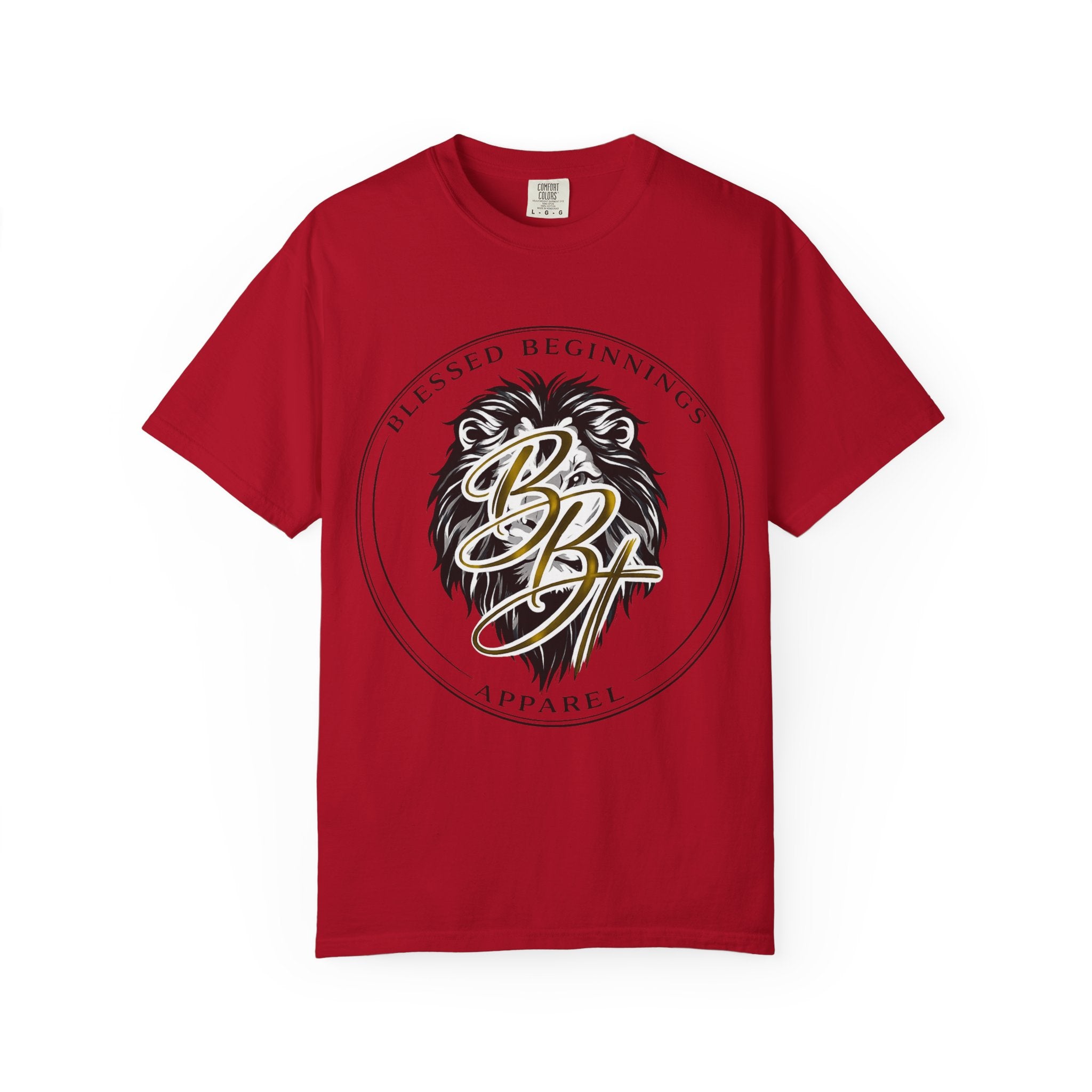 Blessed Beginnings Lion Graphic T-Shirt