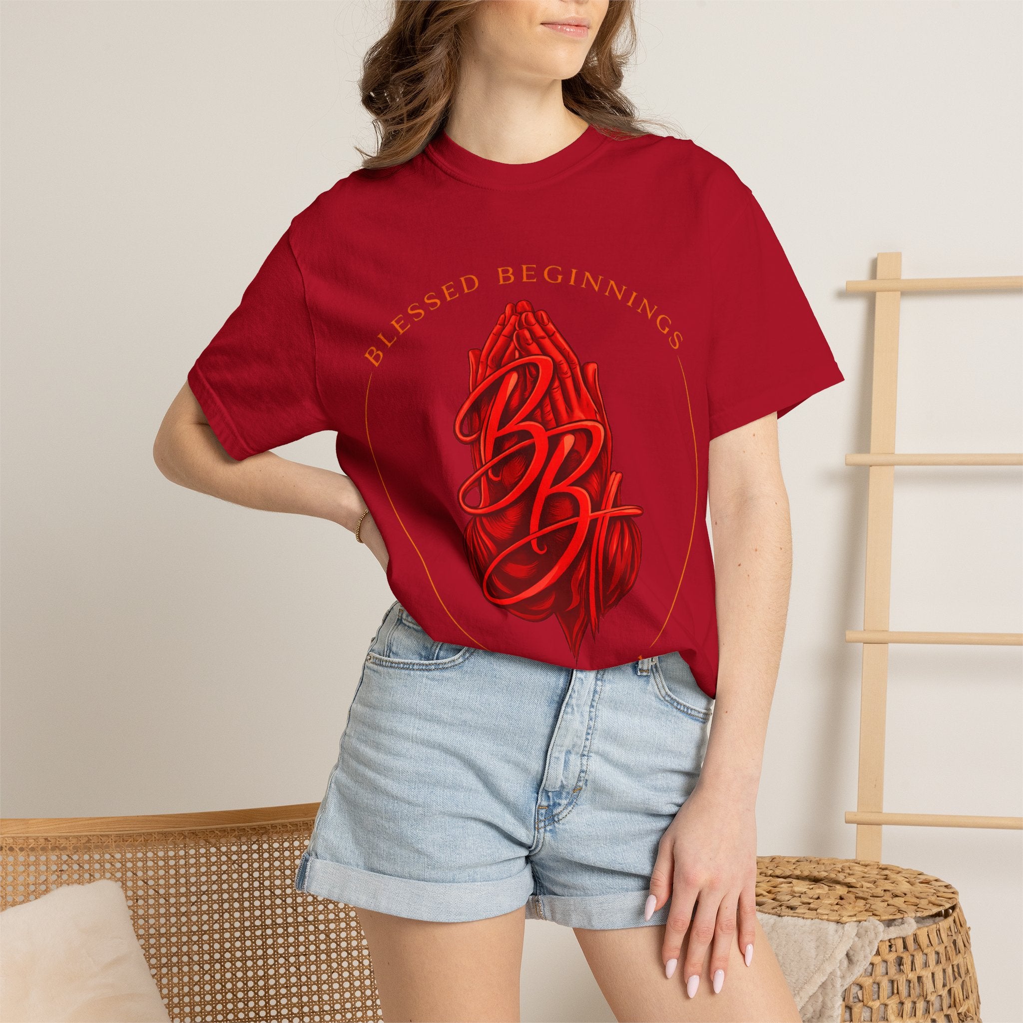 Red Praying Hands BBA Logo