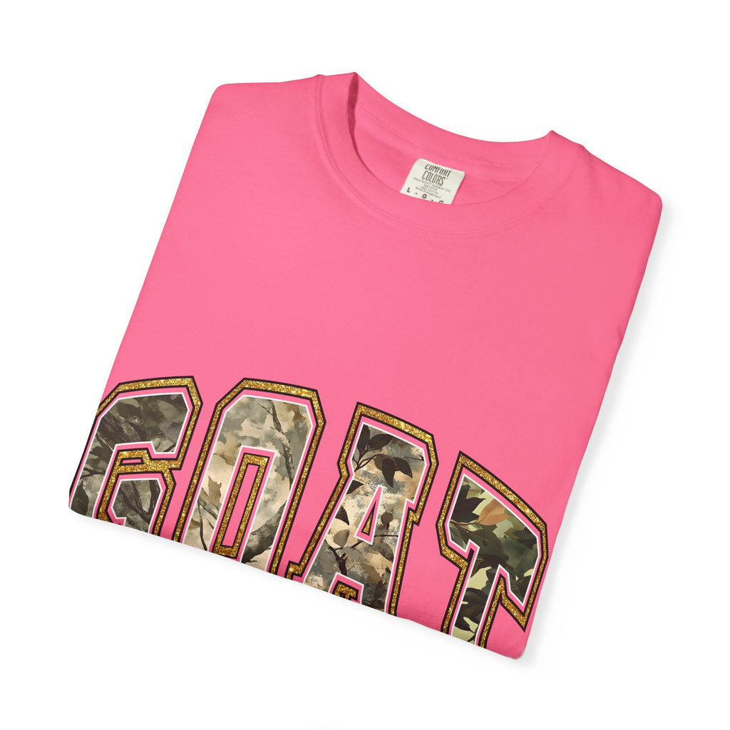 GOAT "God Over All Things" Camo Graphic T-Shirt