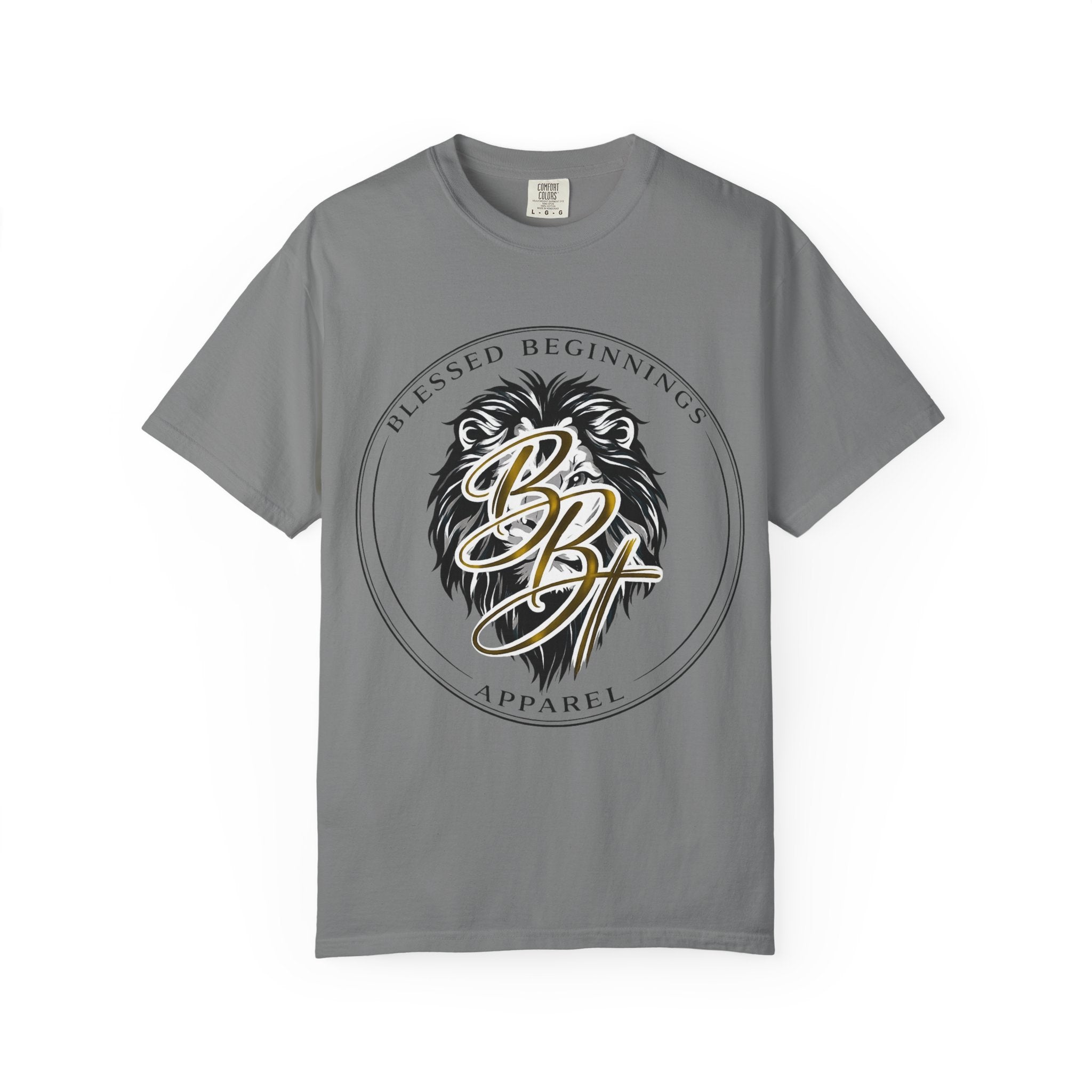 Blessed Beginnings Lion Graphic T-Shirt
