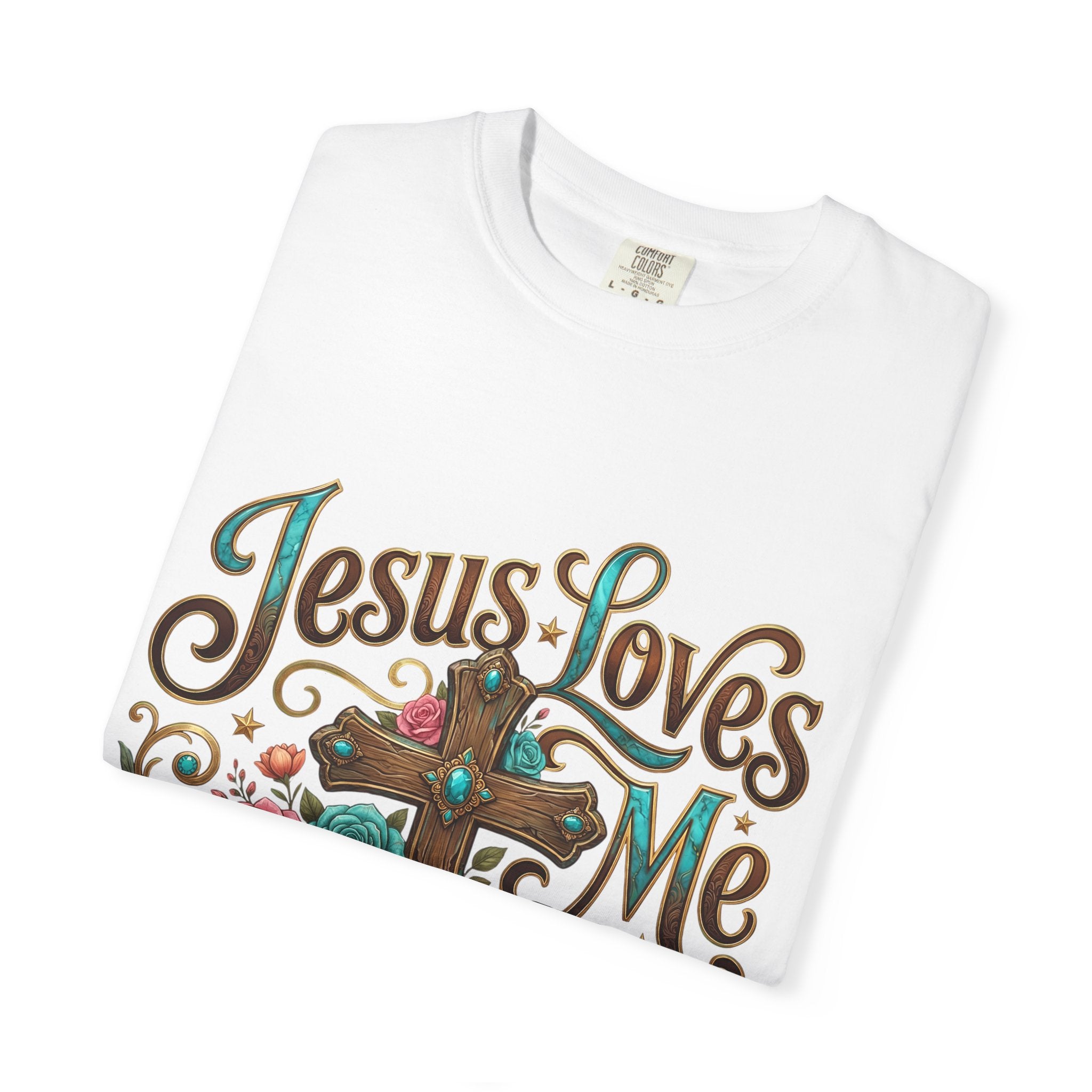 Western Cross, Cowboy Boots & Hat Christian tee