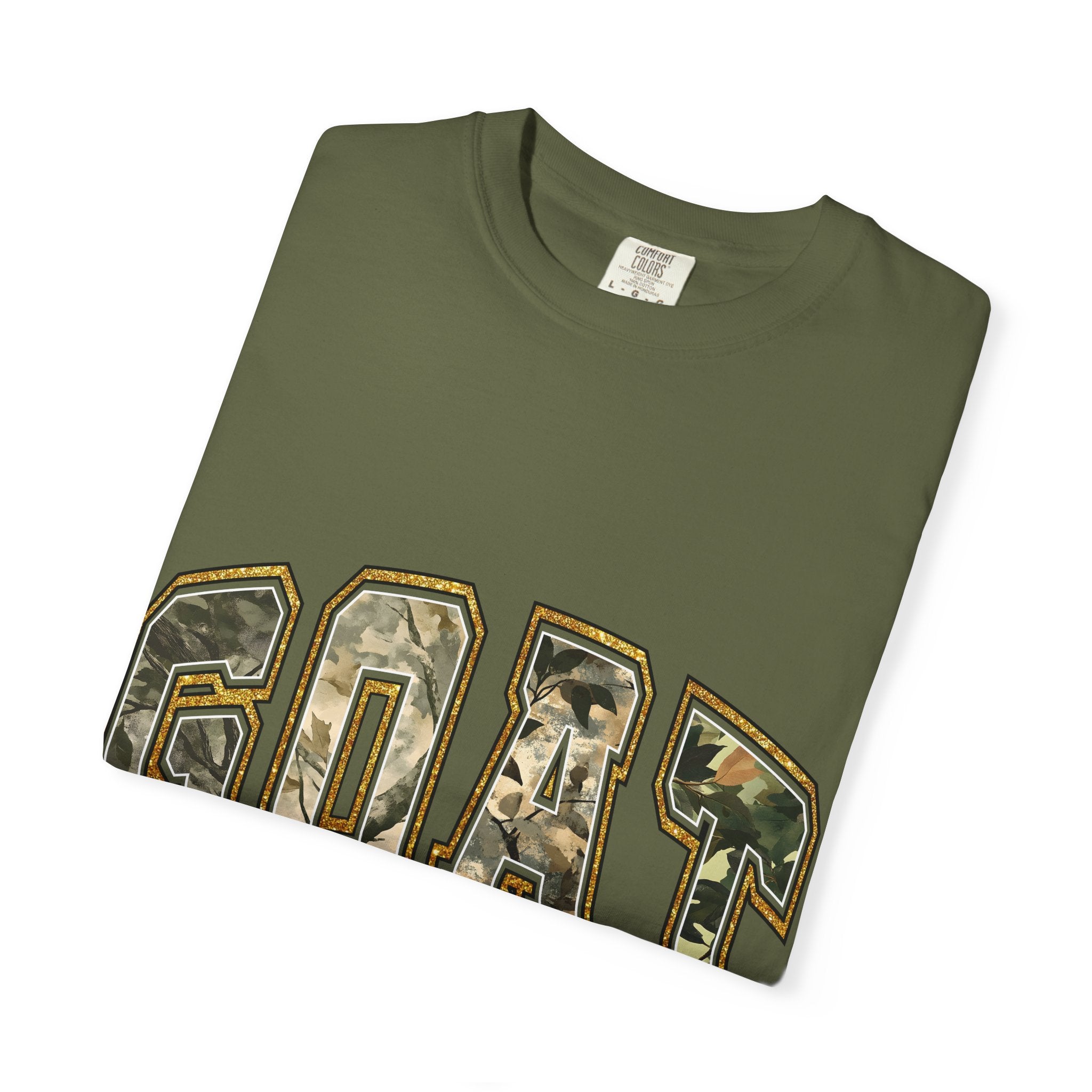 GOAT "God Over All Things" Camo Graphic T-Shirt