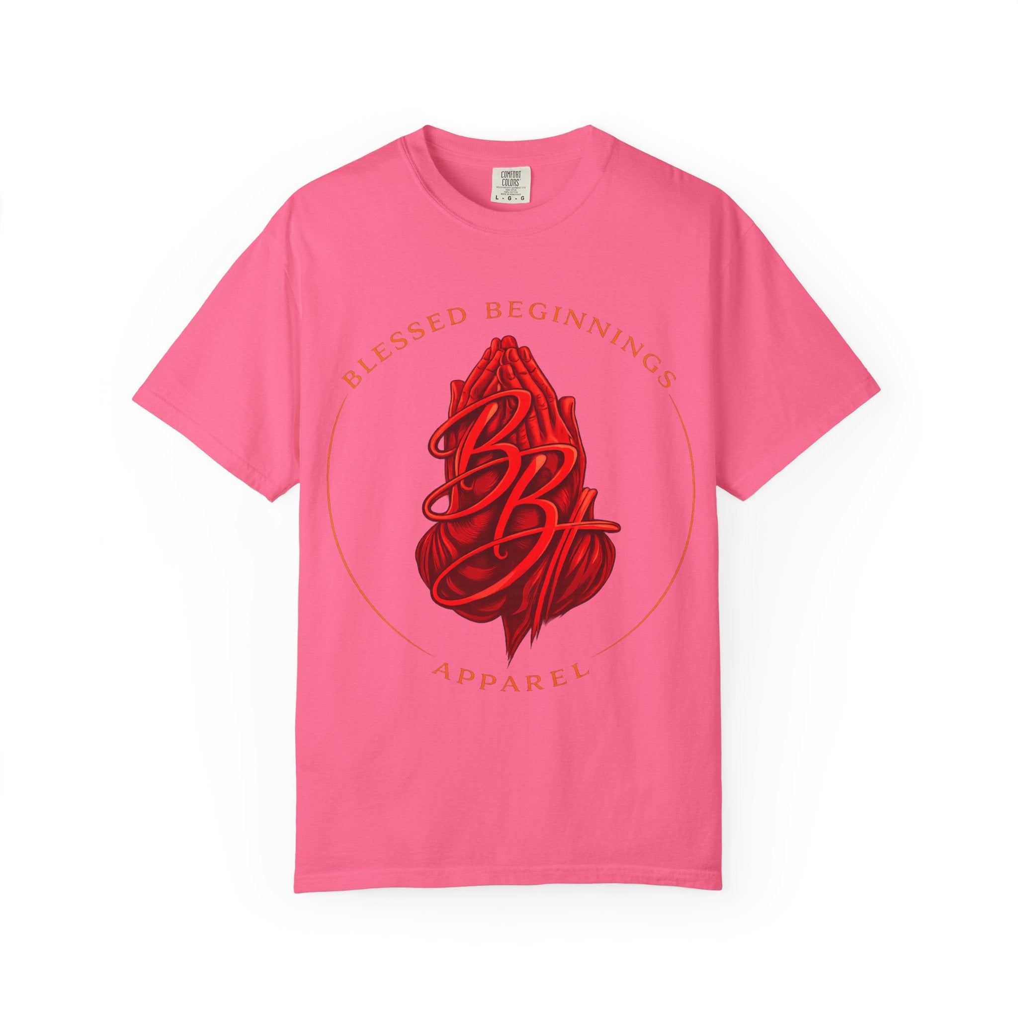 Red Praying Hands BBA Logo