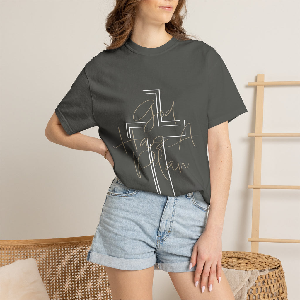 Faith Cross T‑Shirt — All Things Possible Inspirational Christian Tee