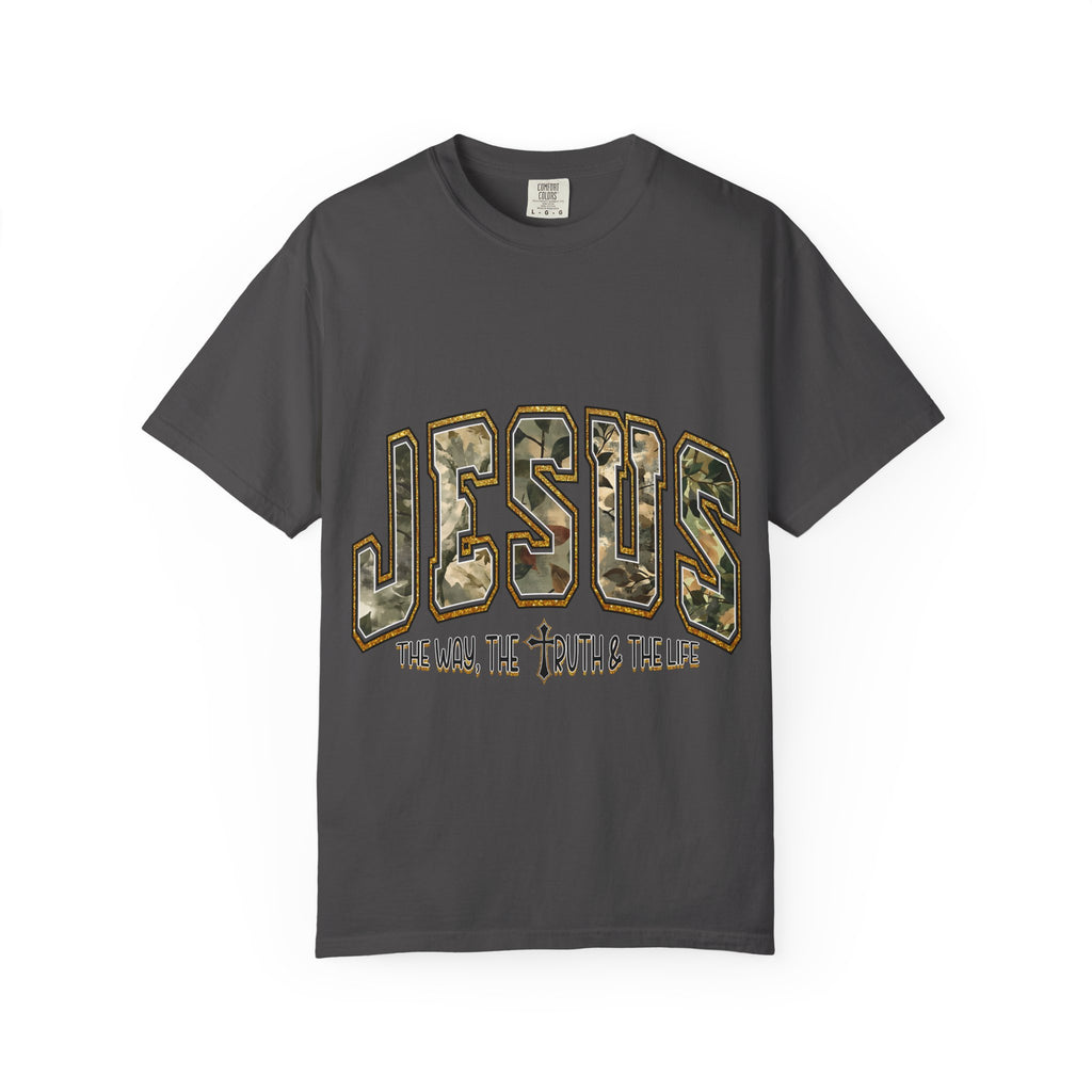 Jesus Camo Graphic Tee