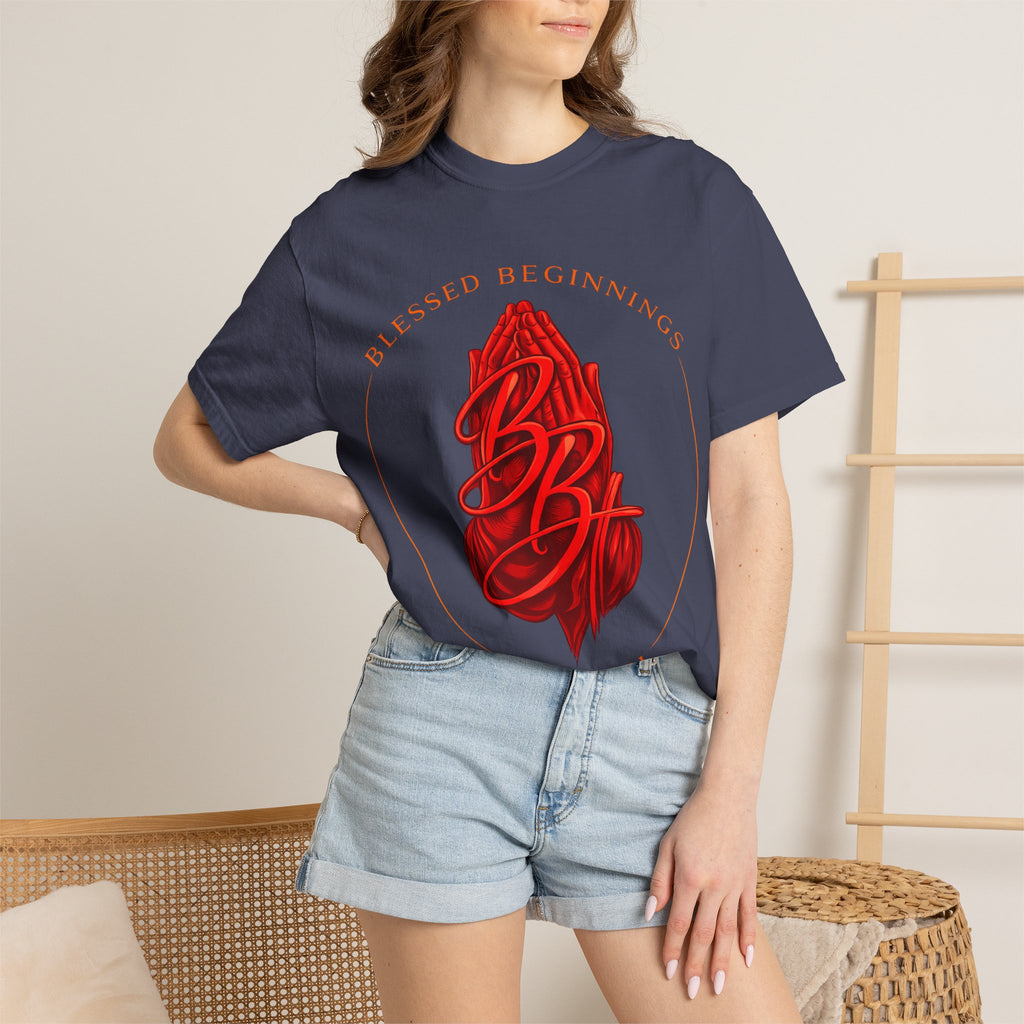 Red Praying Hands BBA Logo