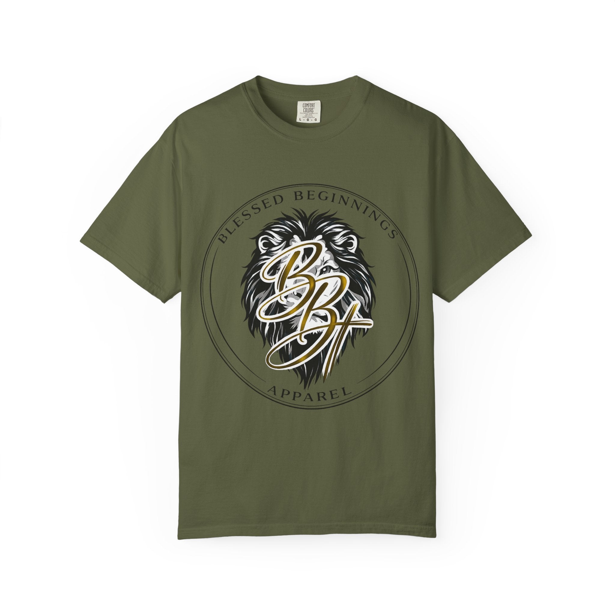Blessed Beginnings Lion Graphic T-Shirt
