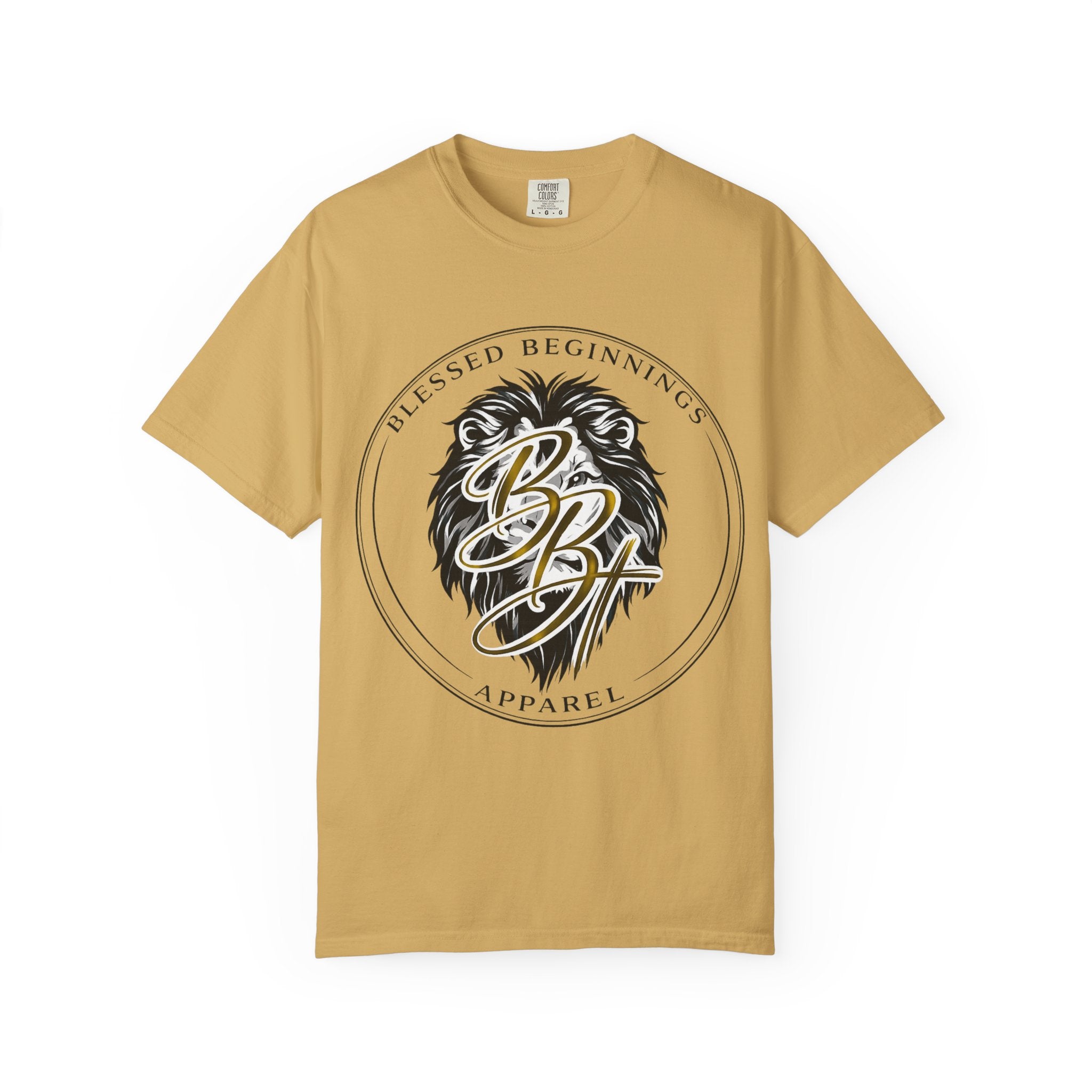Blessed Beginnings Lion Graphic T-Shirt