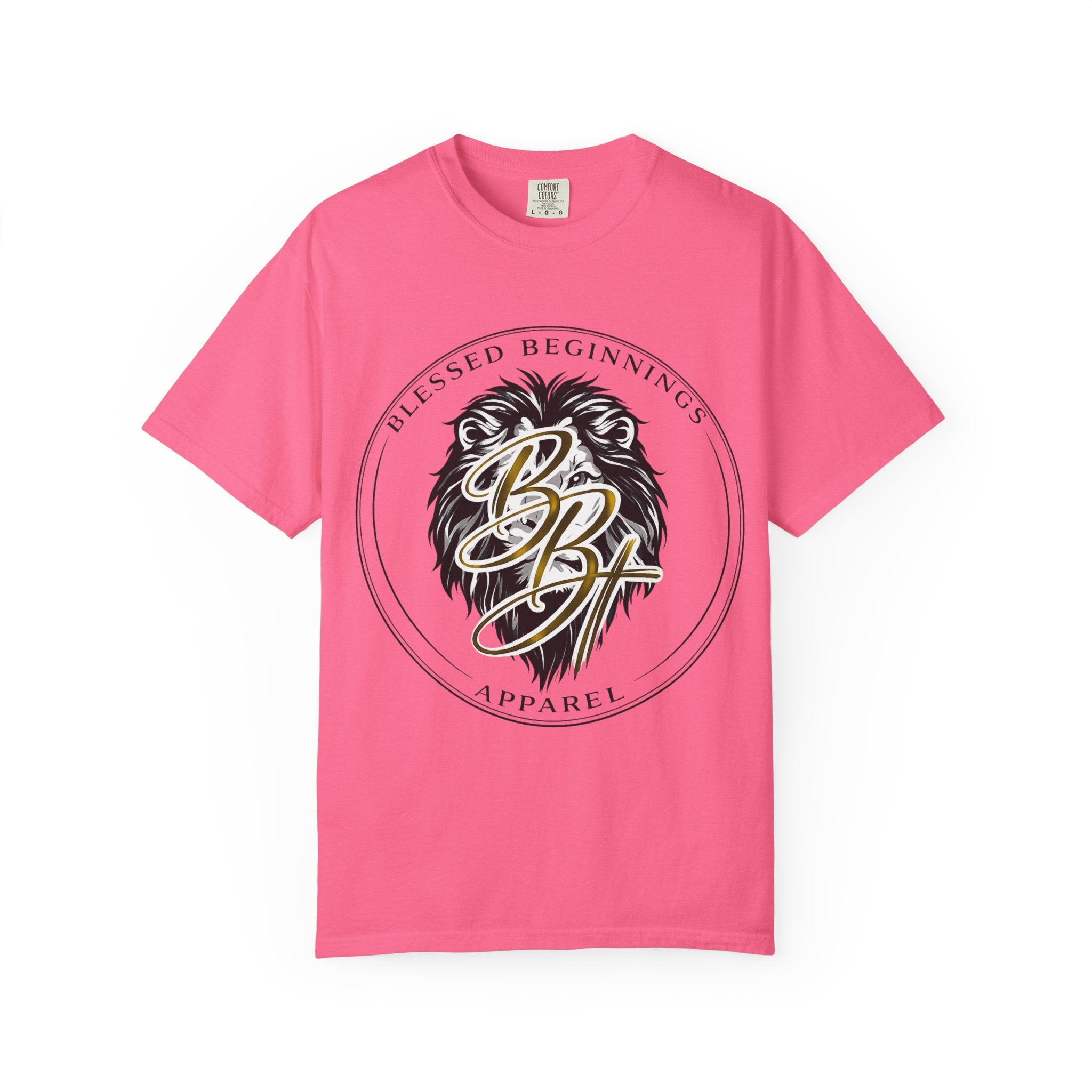 Blessed Beginnings Lion Graphic T-Shirt