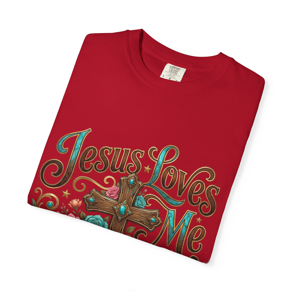 Western Cross, Cowboy Boots & Hat Christian tee