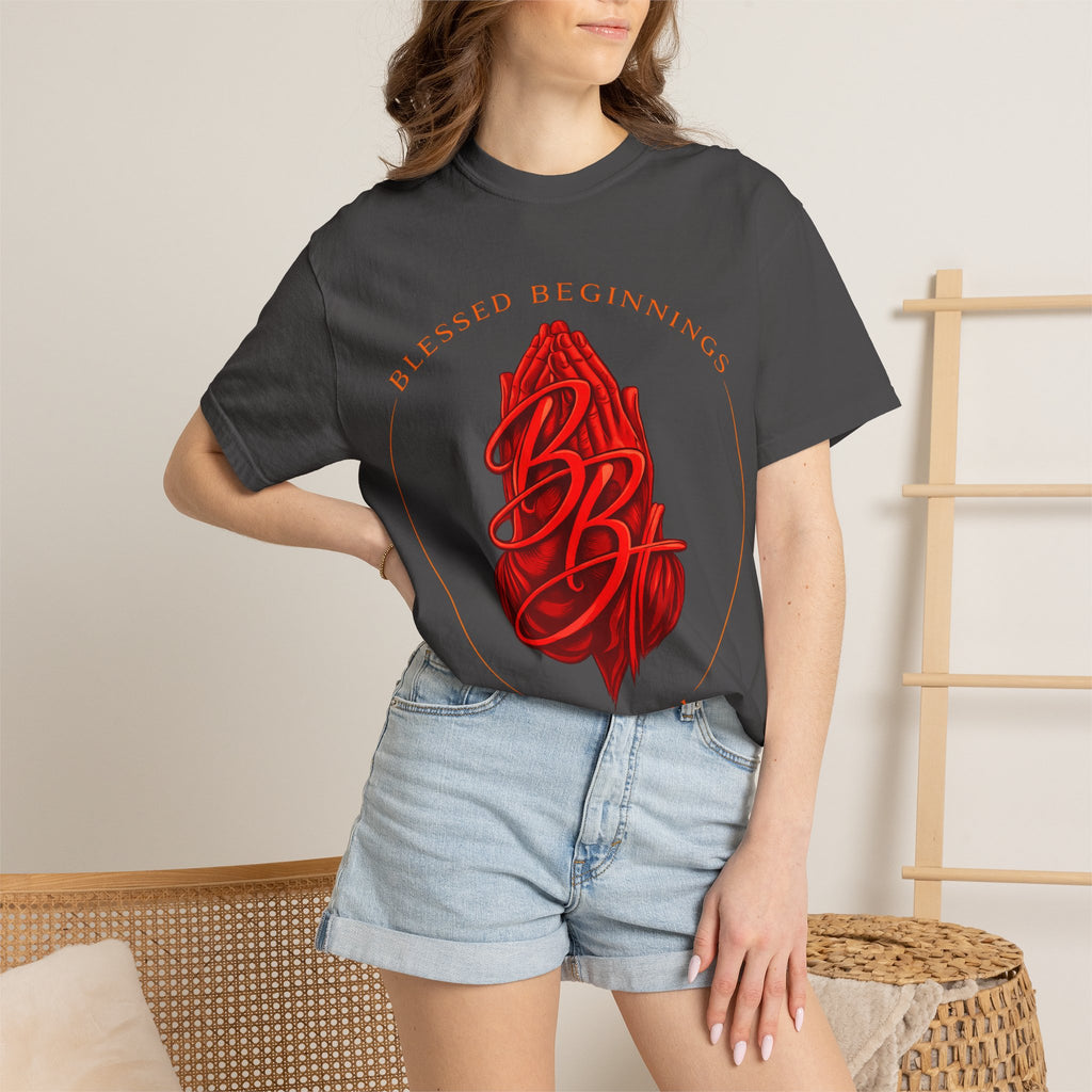 Red Praying Hands BBA Logo
