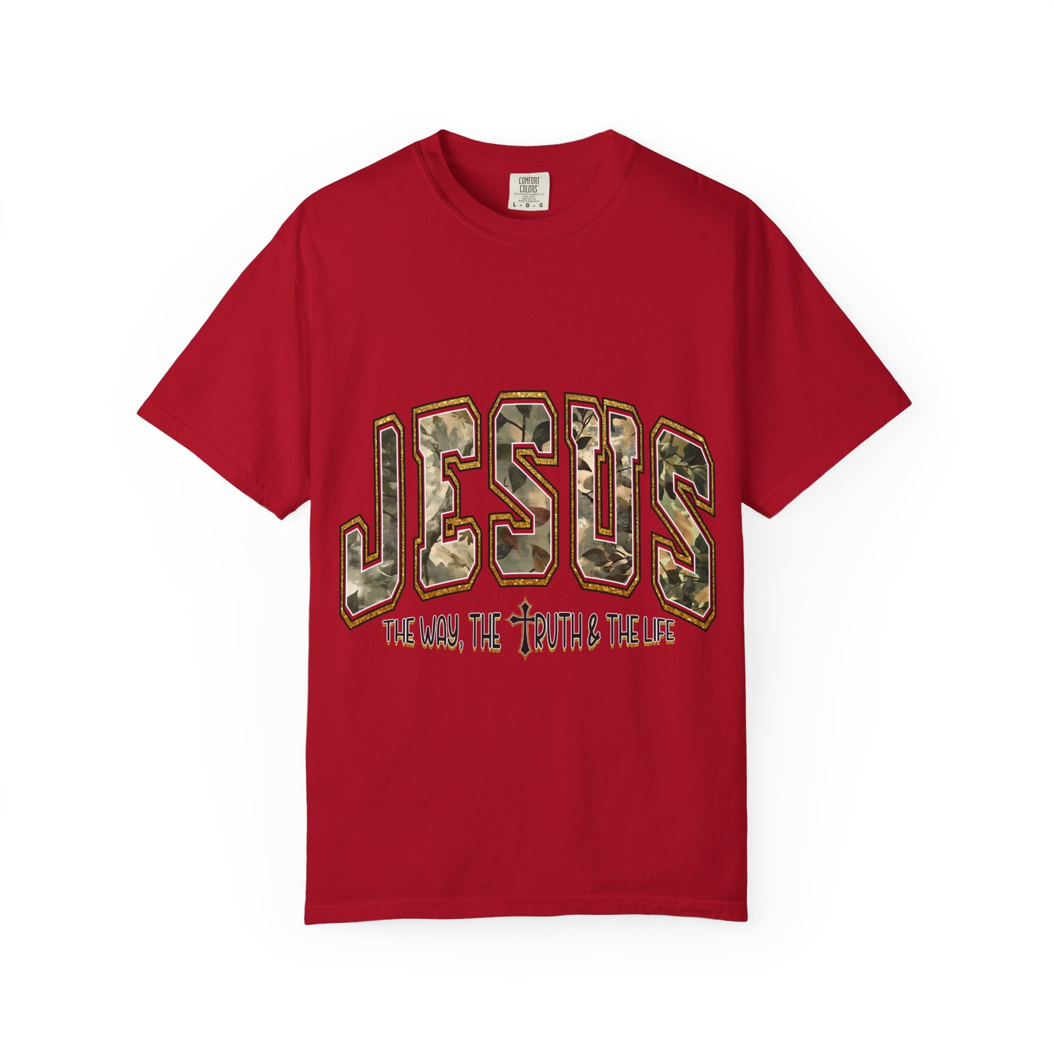 Jesus Camo Graphic Tee