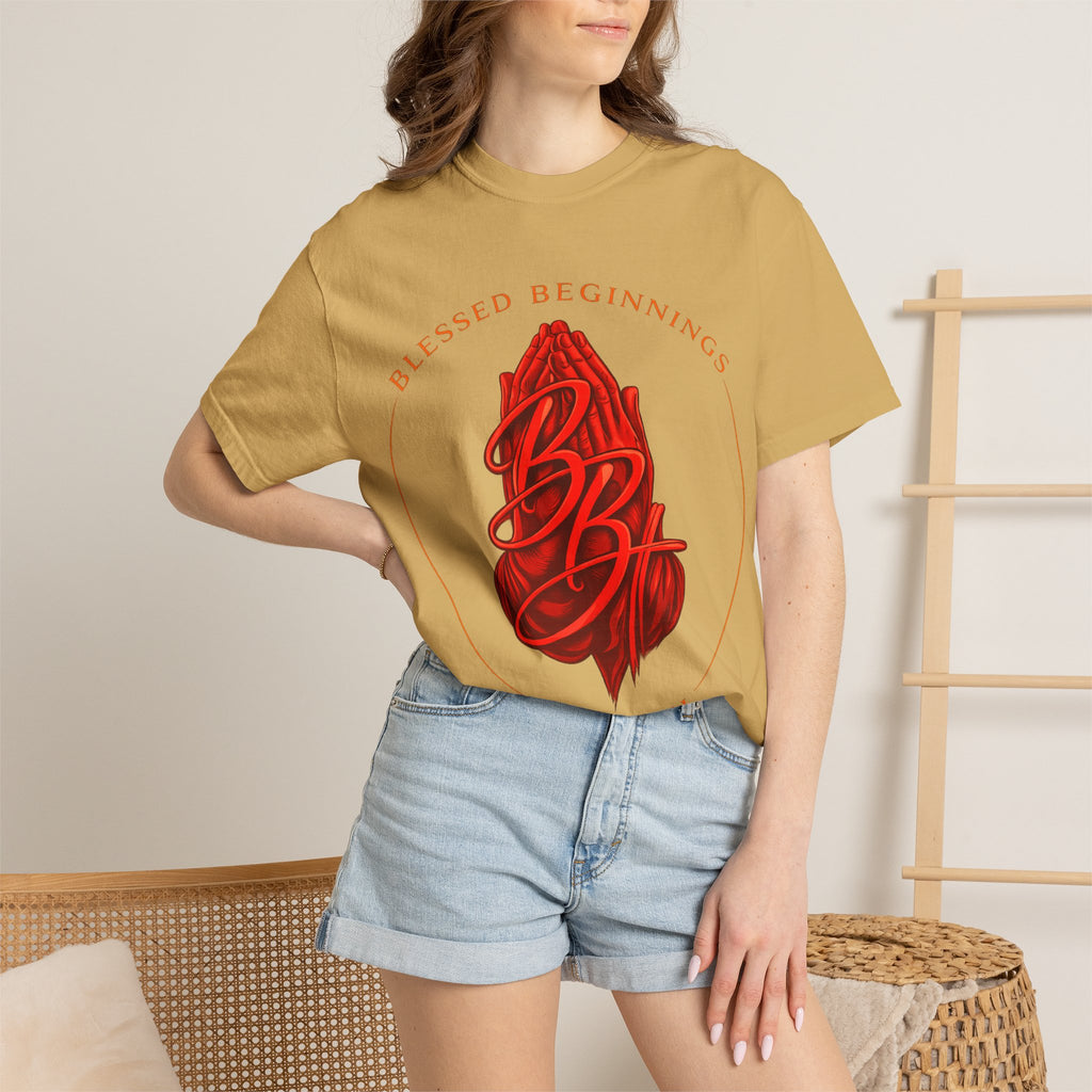Red Praying Hands BBA Logo