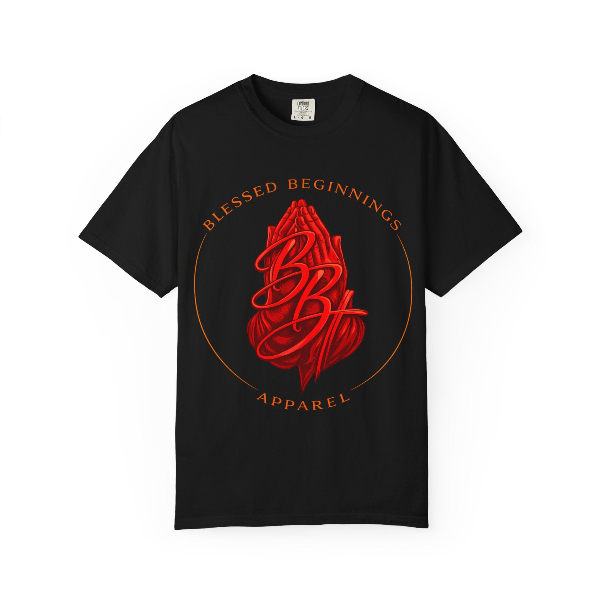 Red Praying Hands BBA Logo
