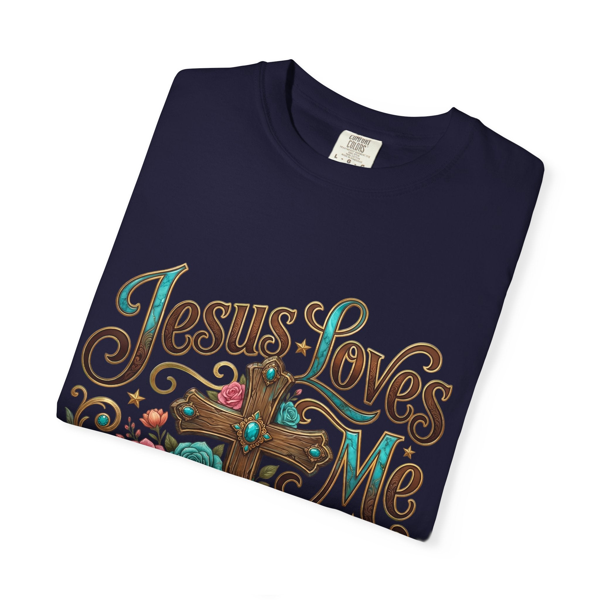 Western Cross, Cowboy Boots & Hat Christian tee