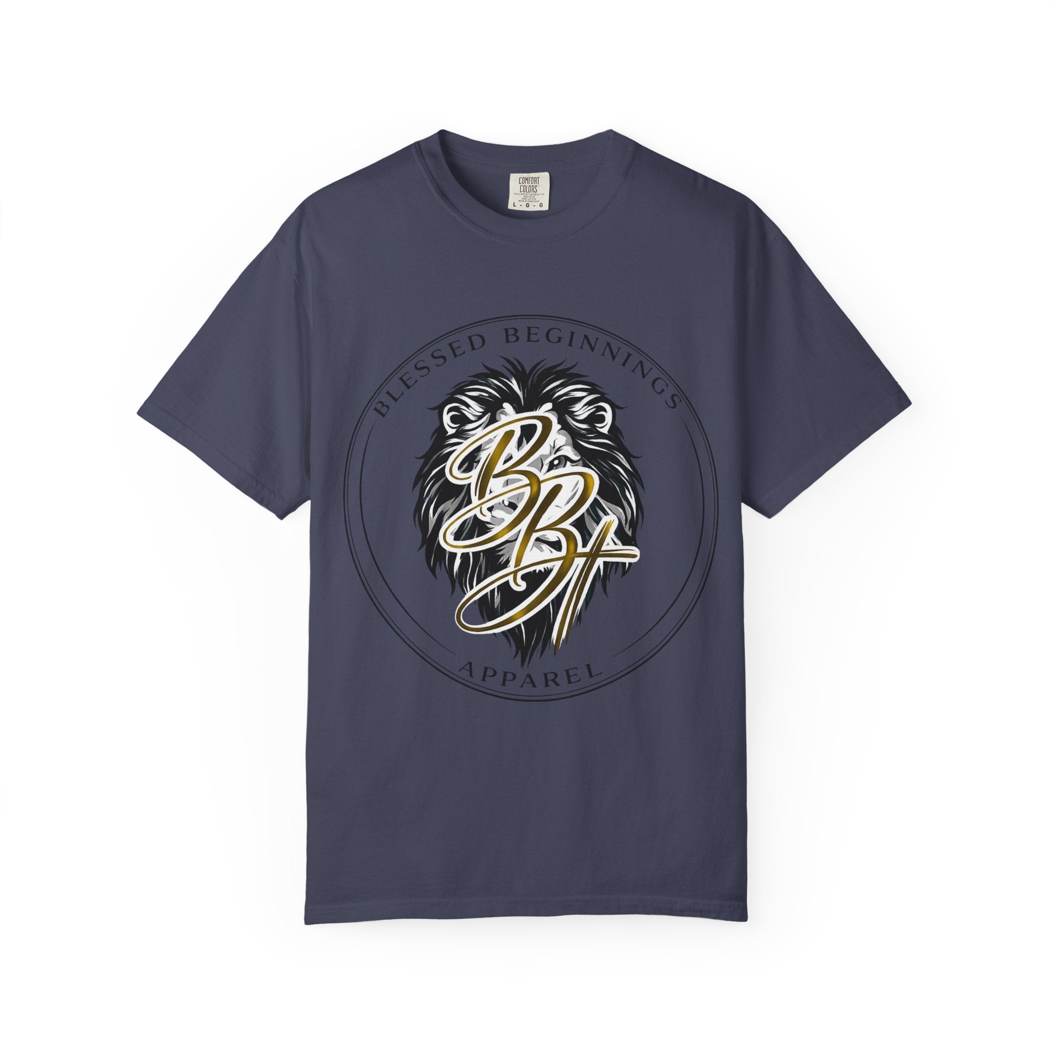 Blessed Beginnings Lion Graphic T-Shirt