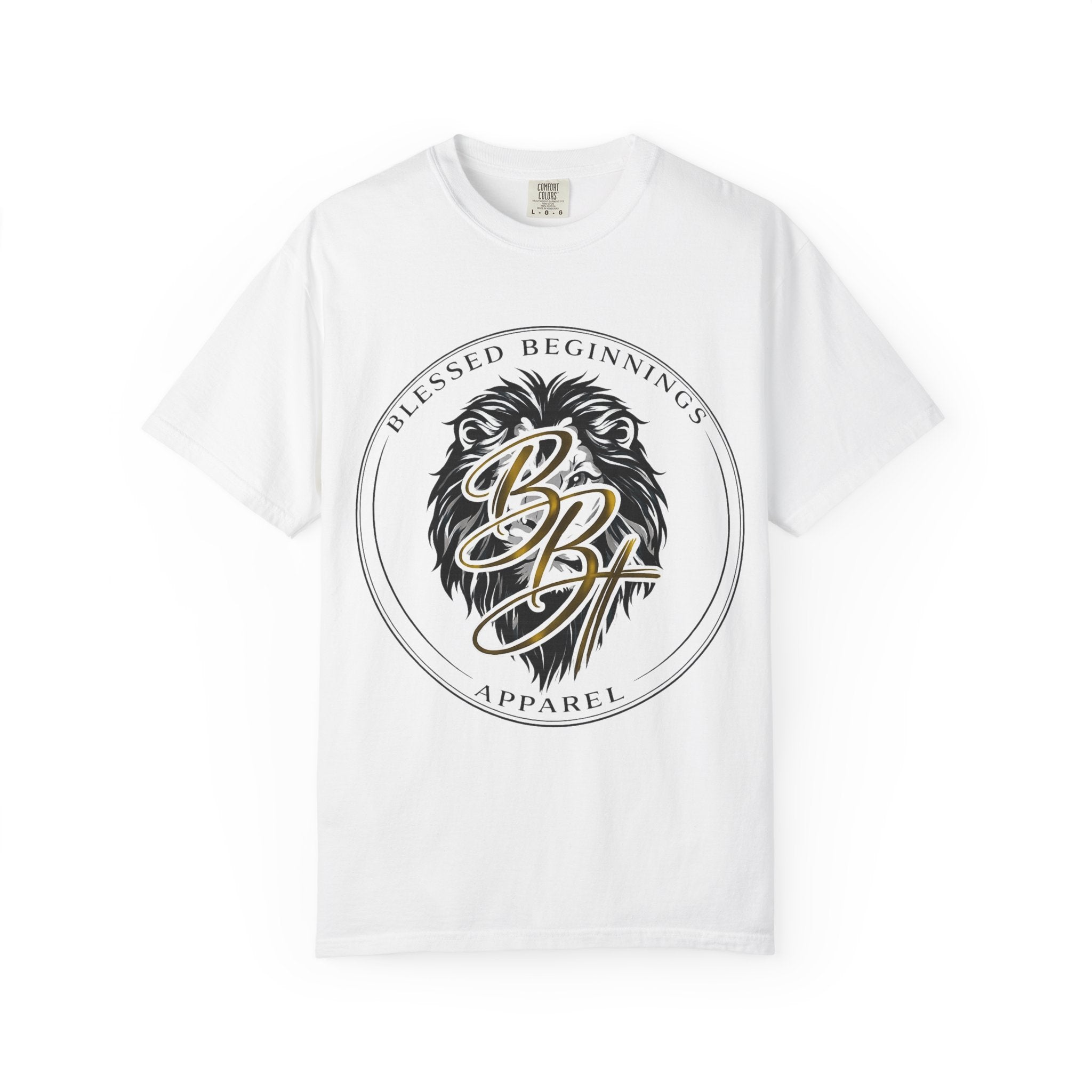 Blessed Beginnings Lion Graphic T-Shirt