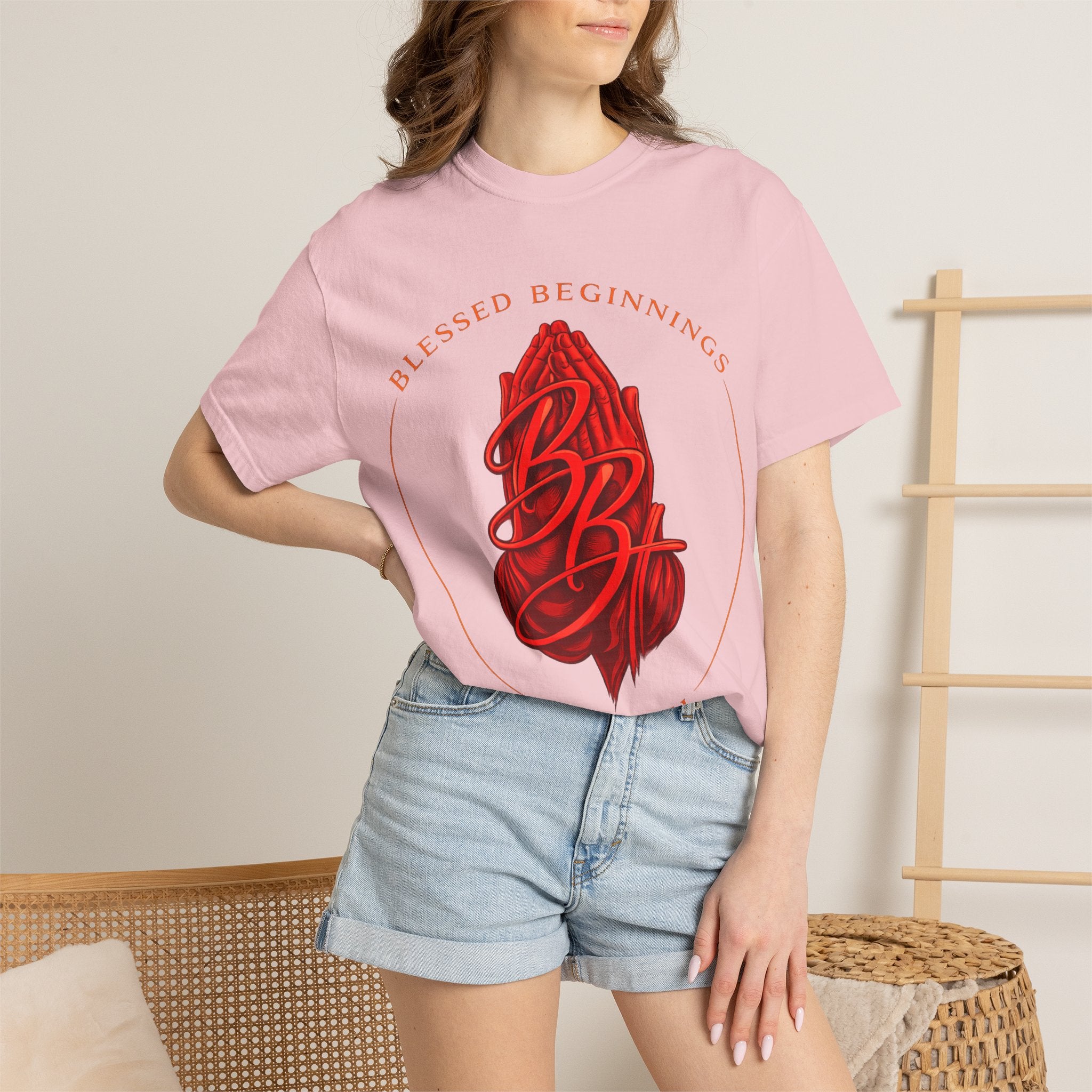 Red Praying Hands BBA Logo