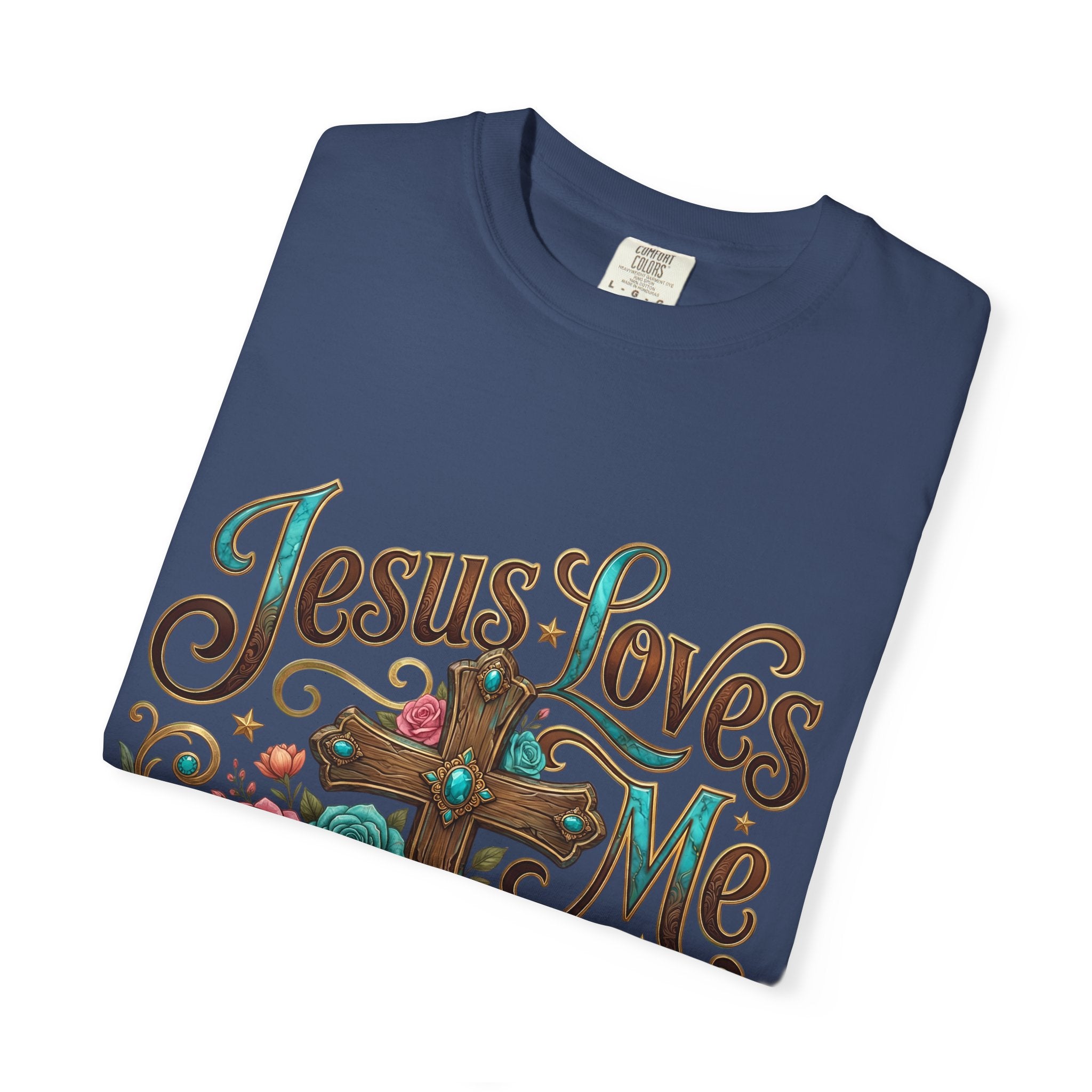 Western Cross, Cowboy Boots & Hat Christian tee