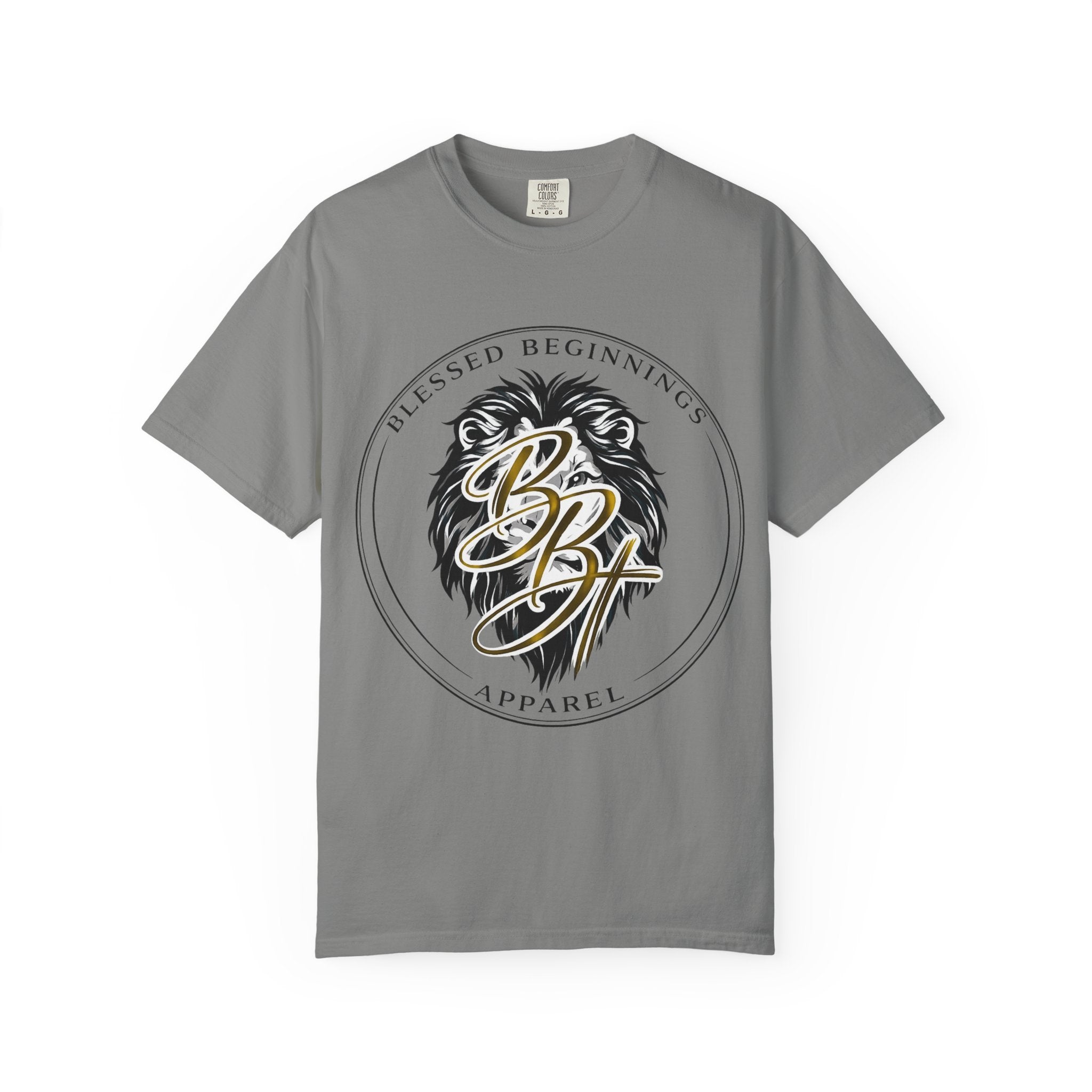 Blessed Beginnings Lion Graphic T-Shirt
