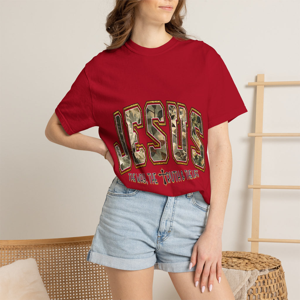 Jesus Camo Graphic Tee