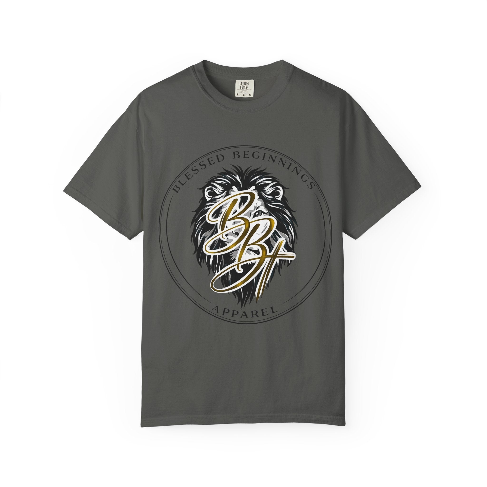 Blessed Beginnings Lion Graphic T-Shirt