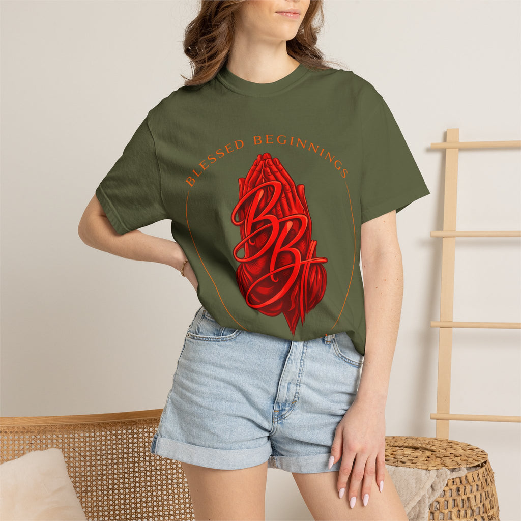 Red Praying Hands BBA Logo