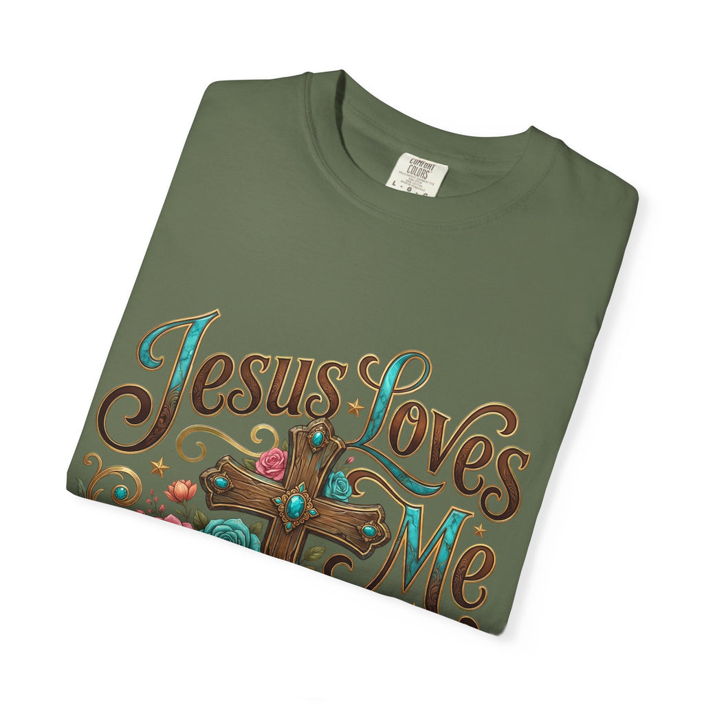 Western Cross, Cowboy Boots & Hat Christian tee
