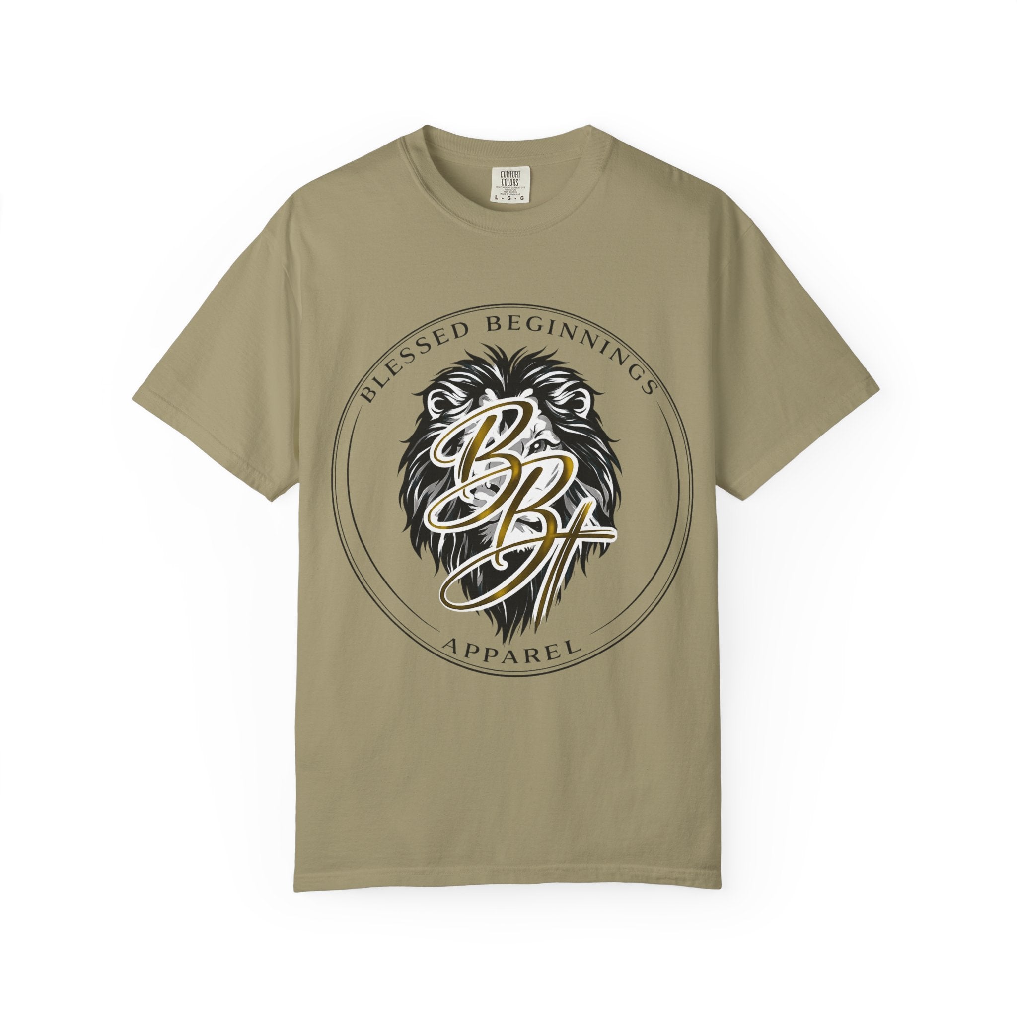 Blessed Beginnings Lion Graphic T-Shirt