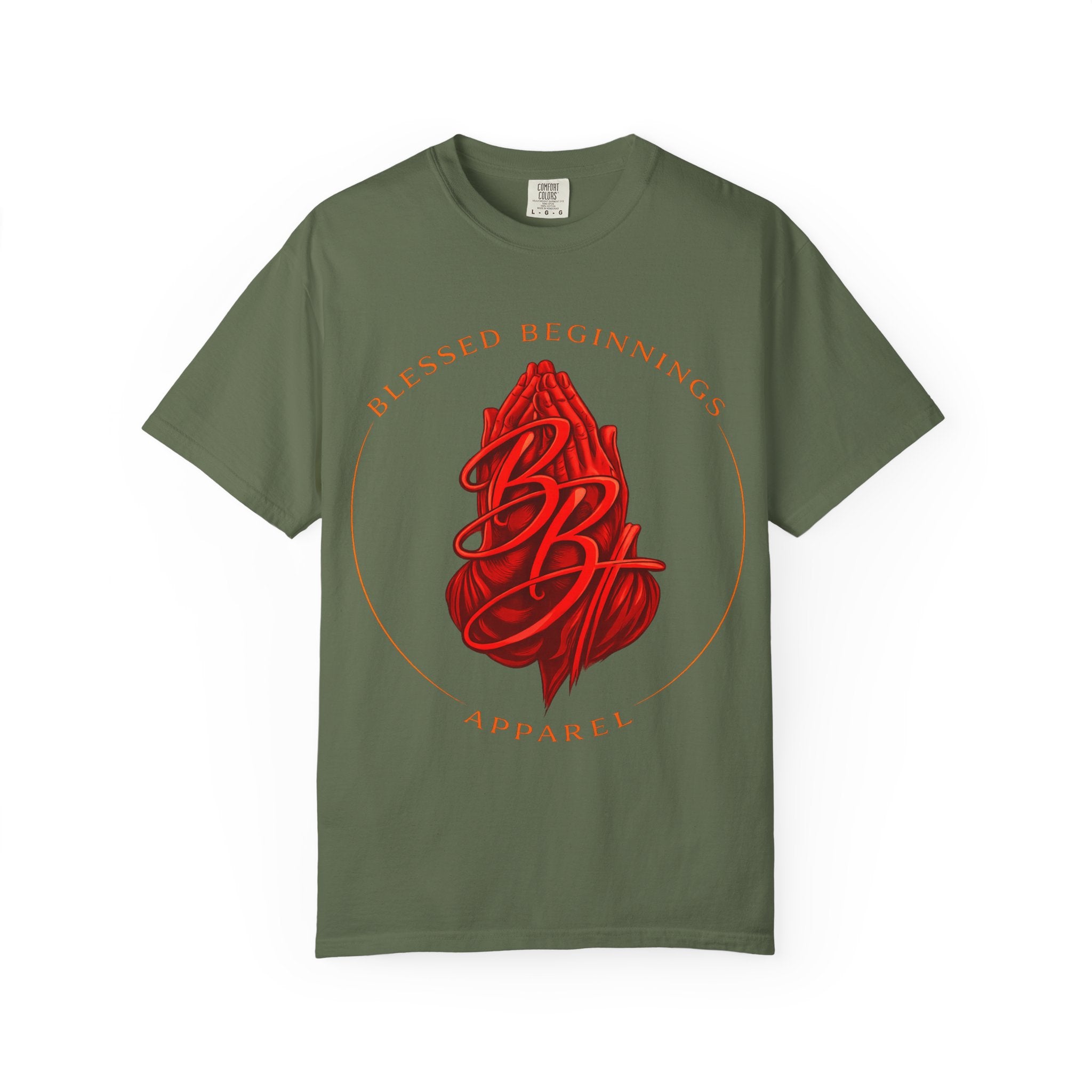 Red Praying Hands BBA Logo