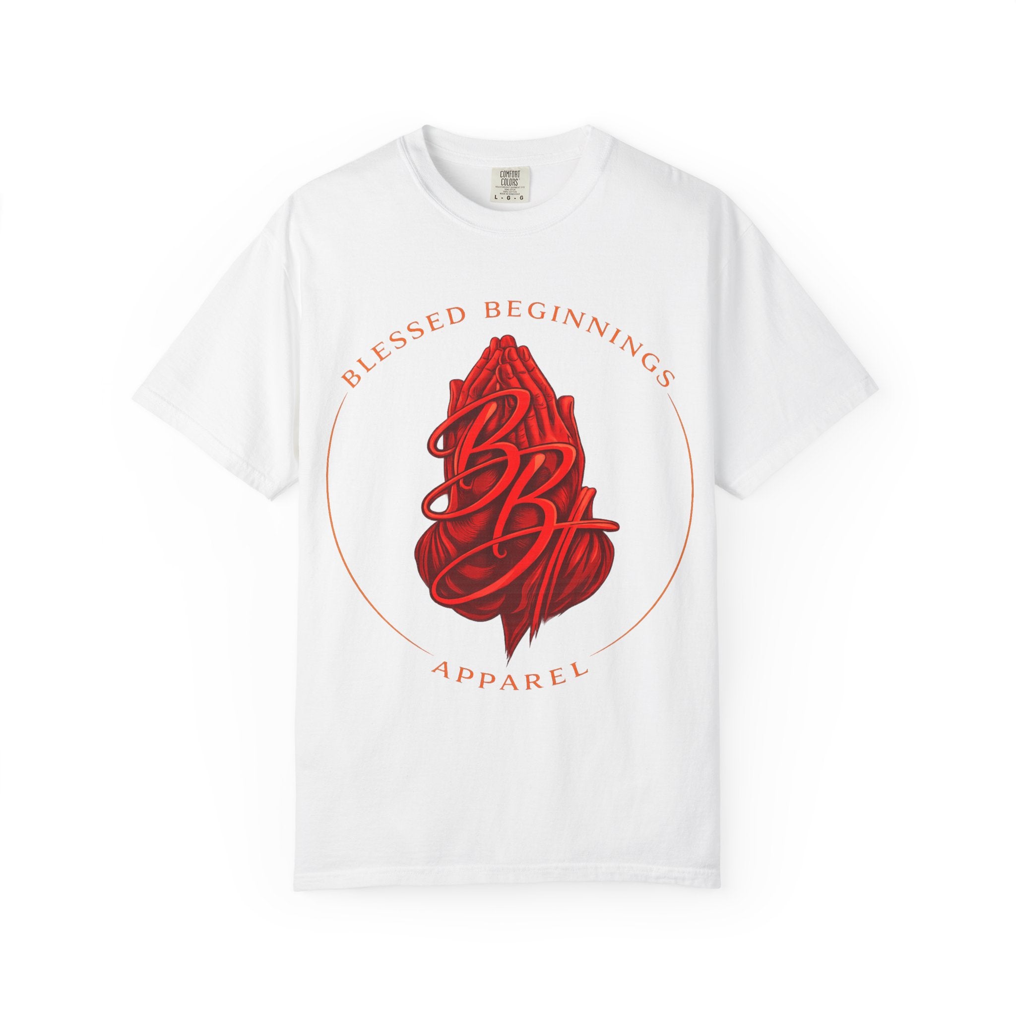 Red Praying Hands BBA Logo
