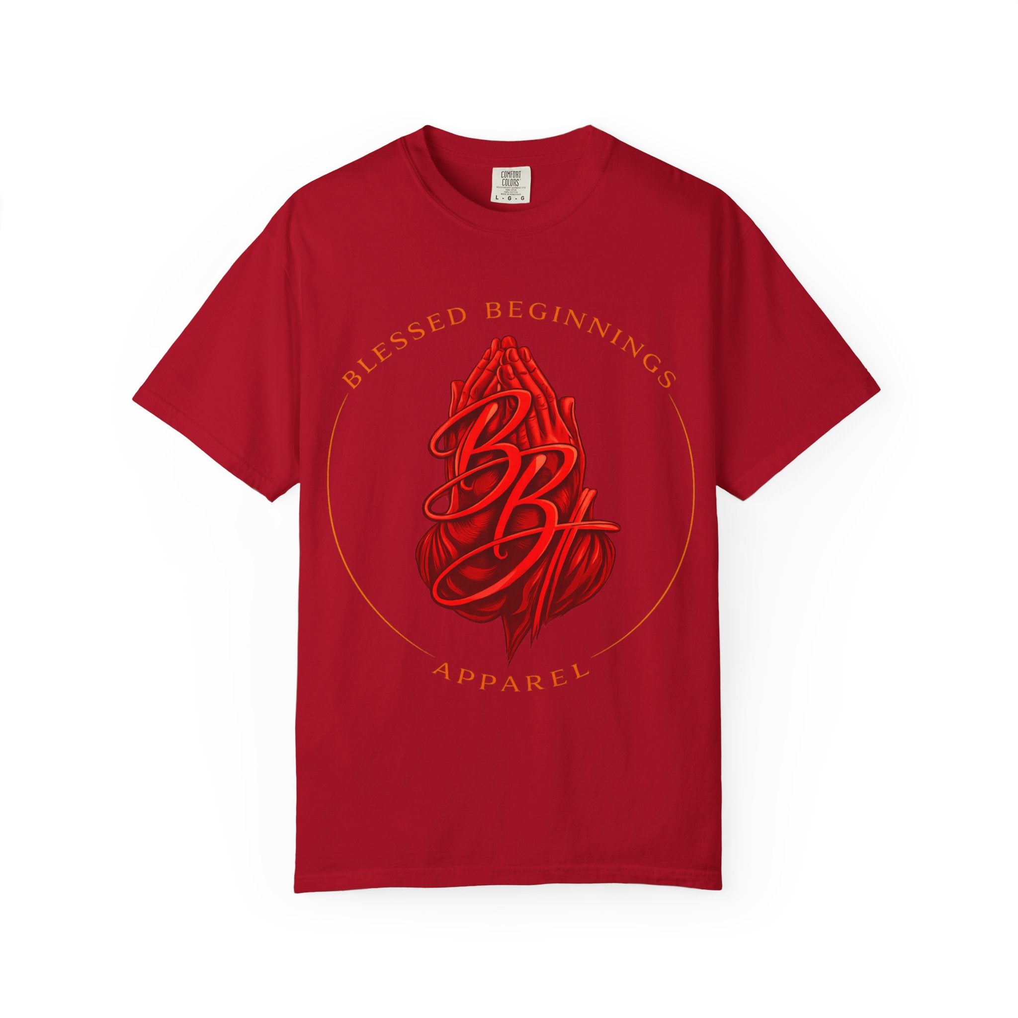 Red Praying Hands BBA Logo
