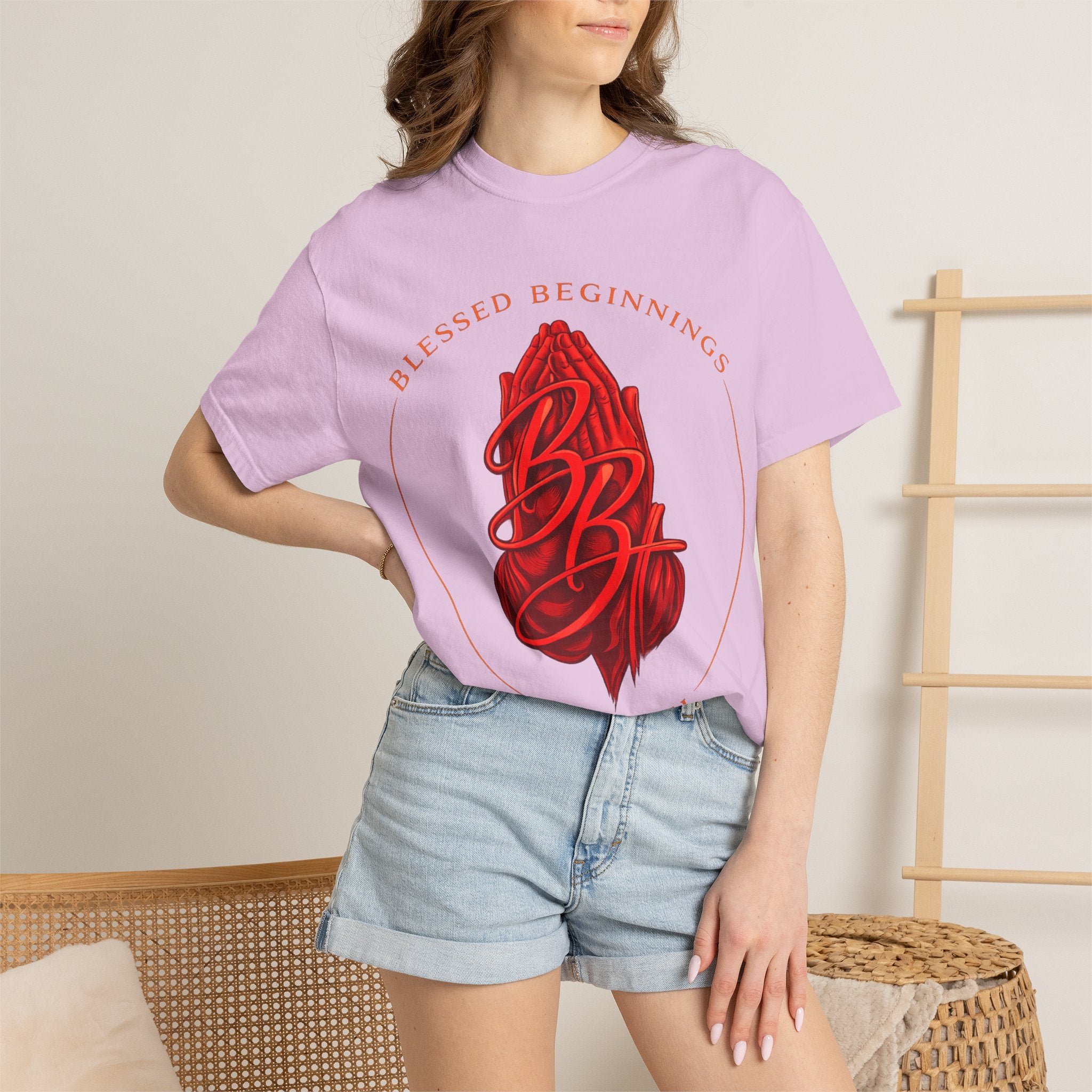 Red Praying Hands BBA Logo