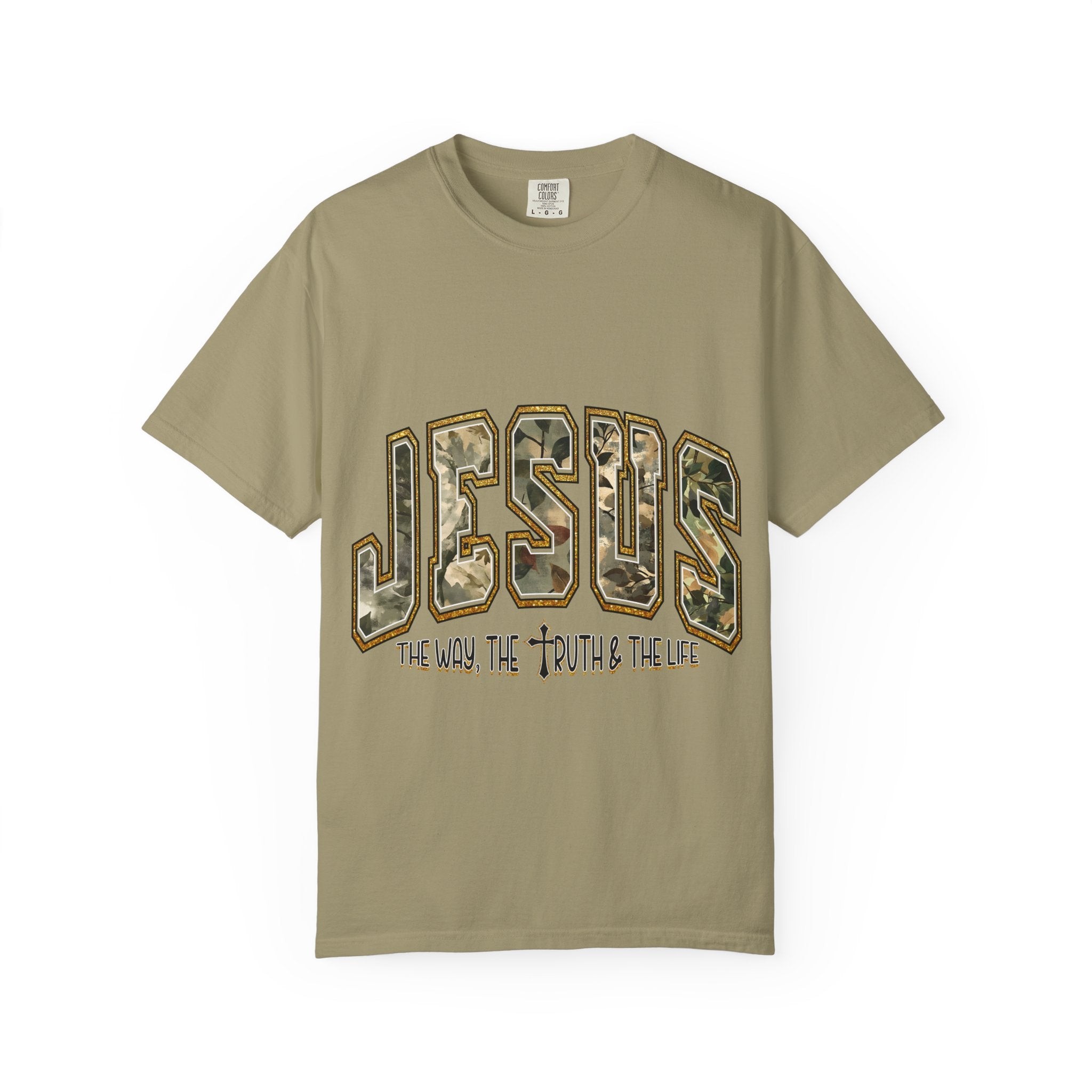 Jesus Camo Graphic Tee