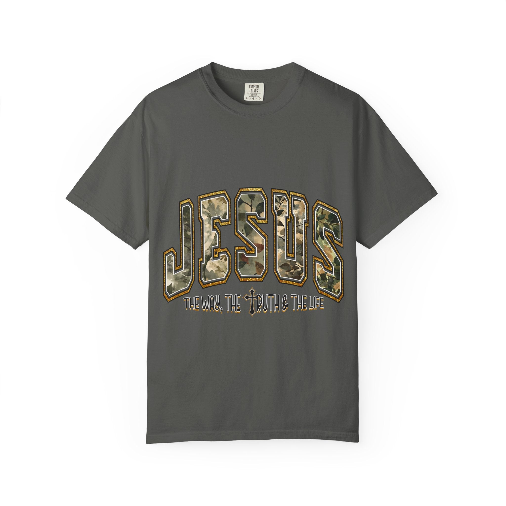 Jesus Camo Graphic Tee