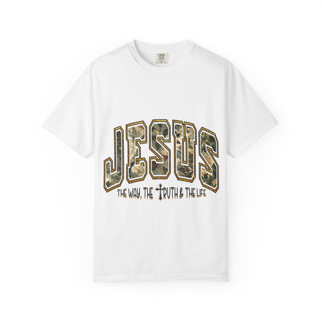 Jesus Camo Graphic Tee