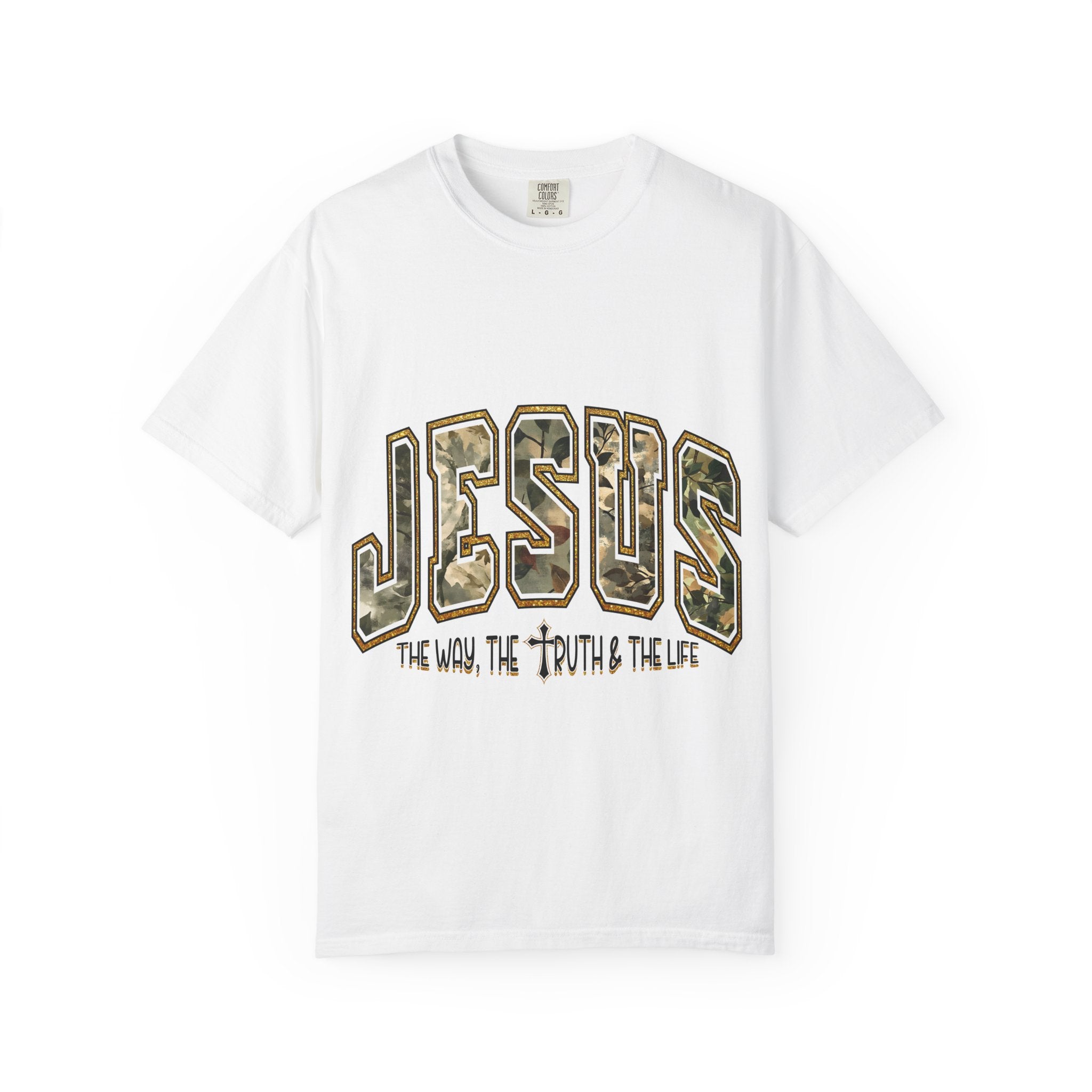 Jesus Camo Graphic Tee