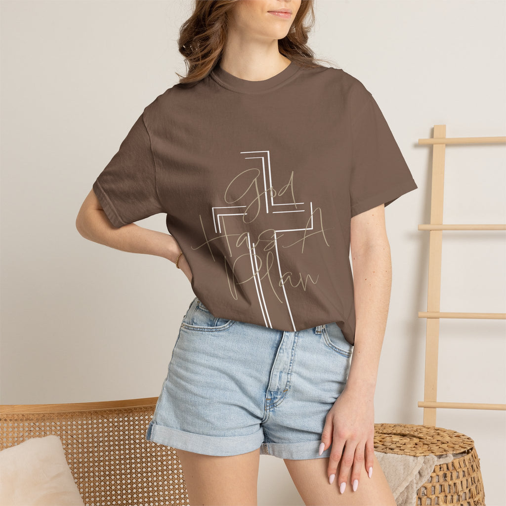 Faith Cross T‑Shirt — All Things Possible Inspirational Christian Tee
