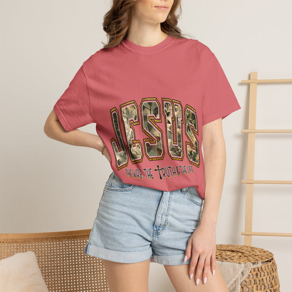 Jesus Camo Graphic Tee