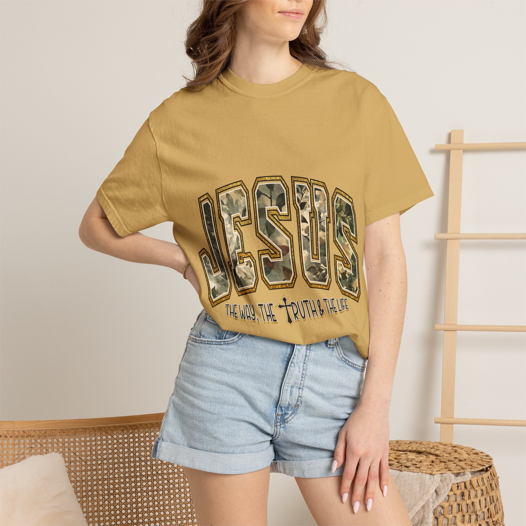 Jesus Camo Graphic Tee
