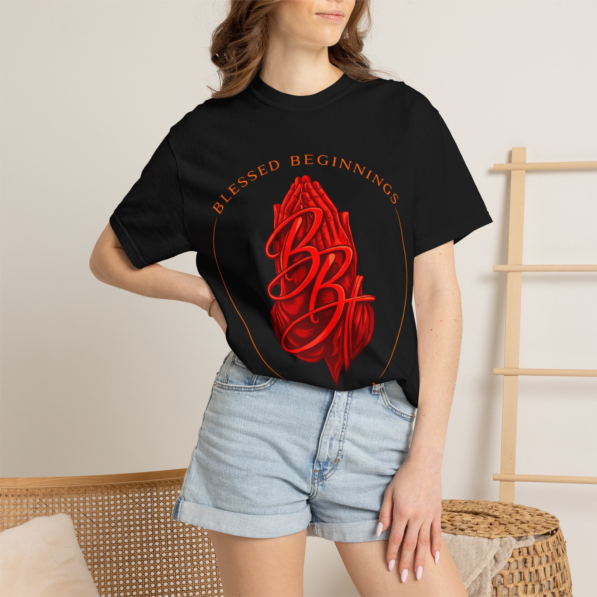 Red Praying Hands BBA Logo