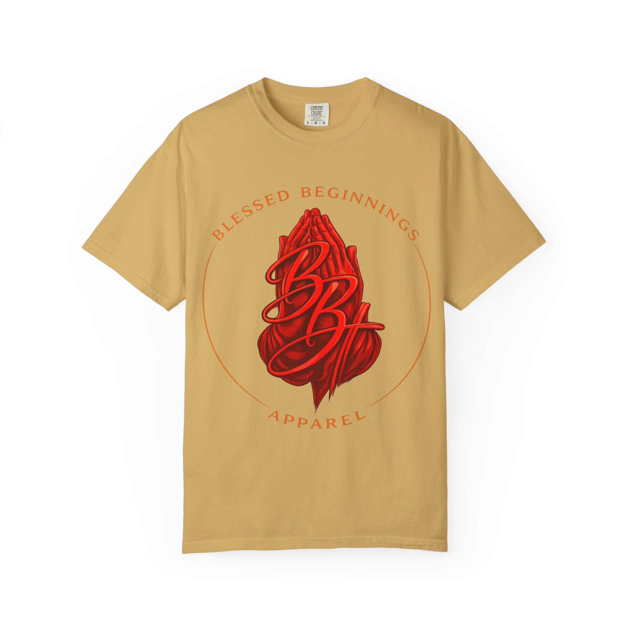 Red Praying Hands BBA Logo