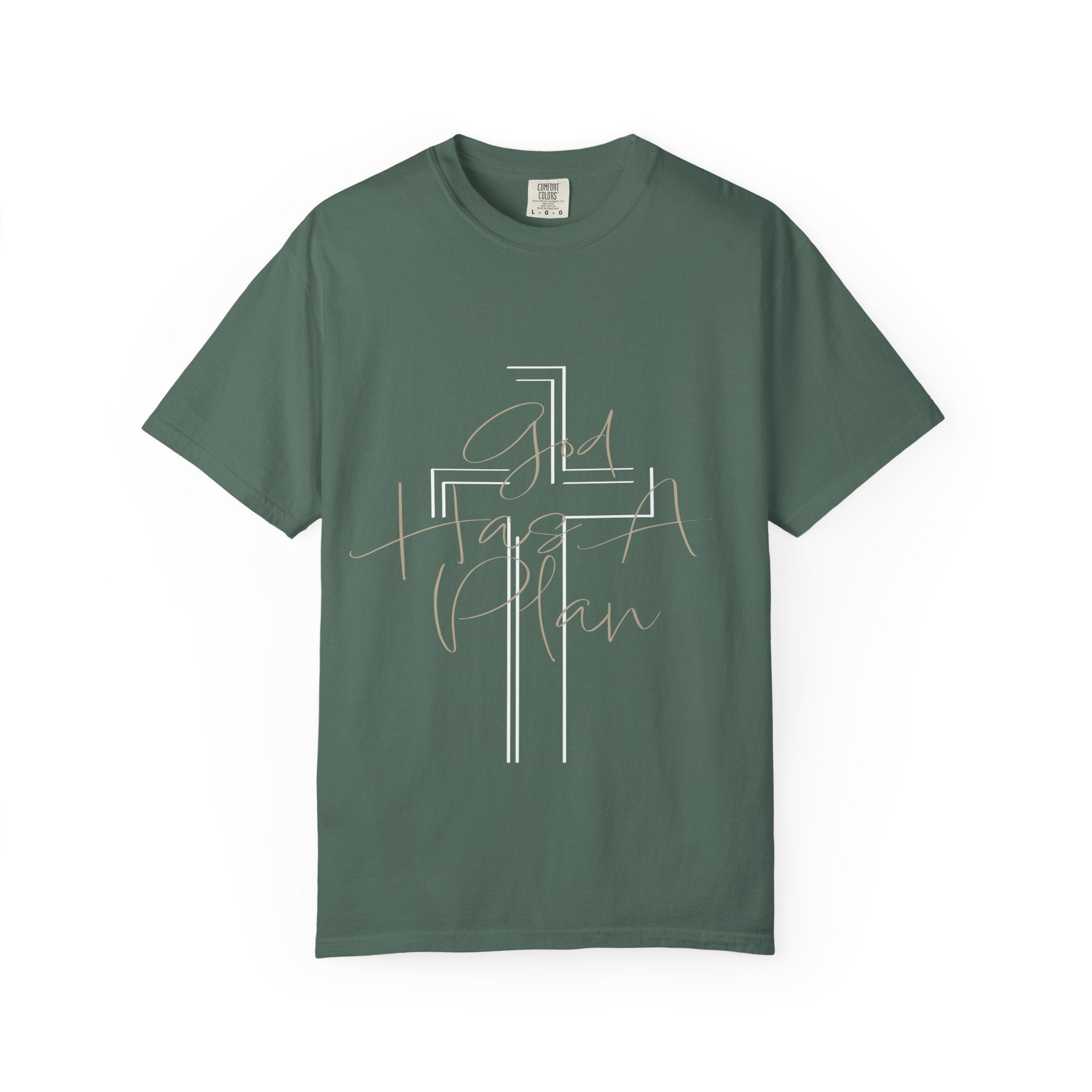 Faith Cross T‑Shirt — All Things Possible Inspirational Christian Tee