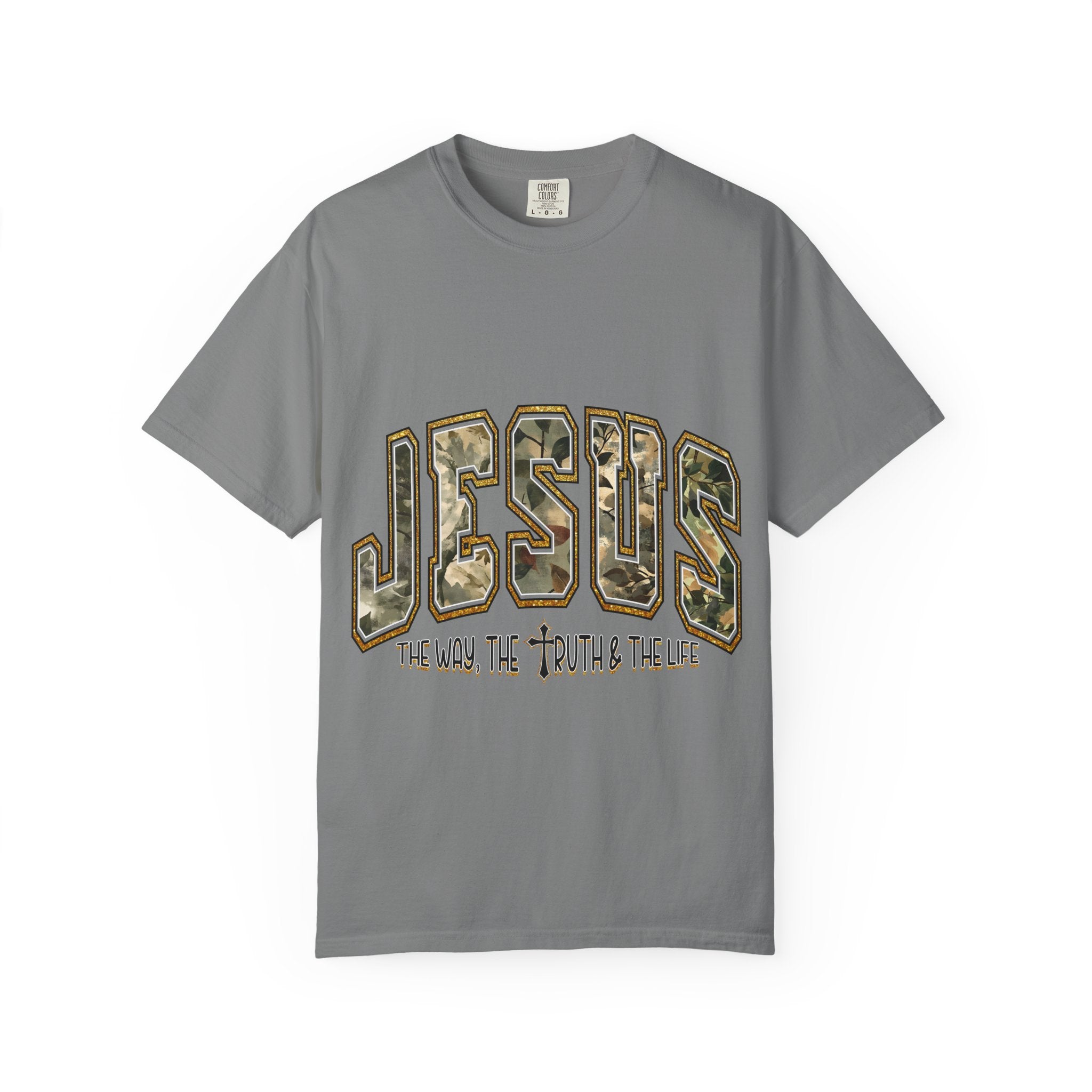 Jesus Camo Graphic Tee